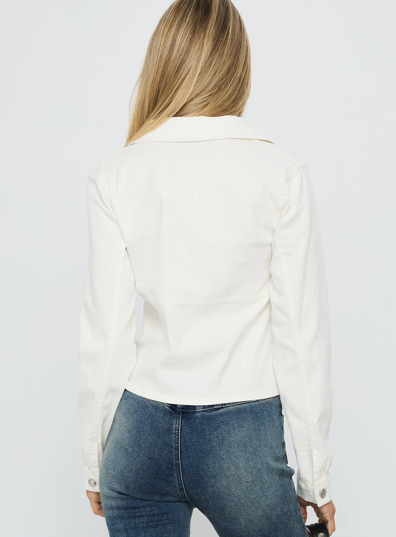 On Our Own Jacket White - Image 5