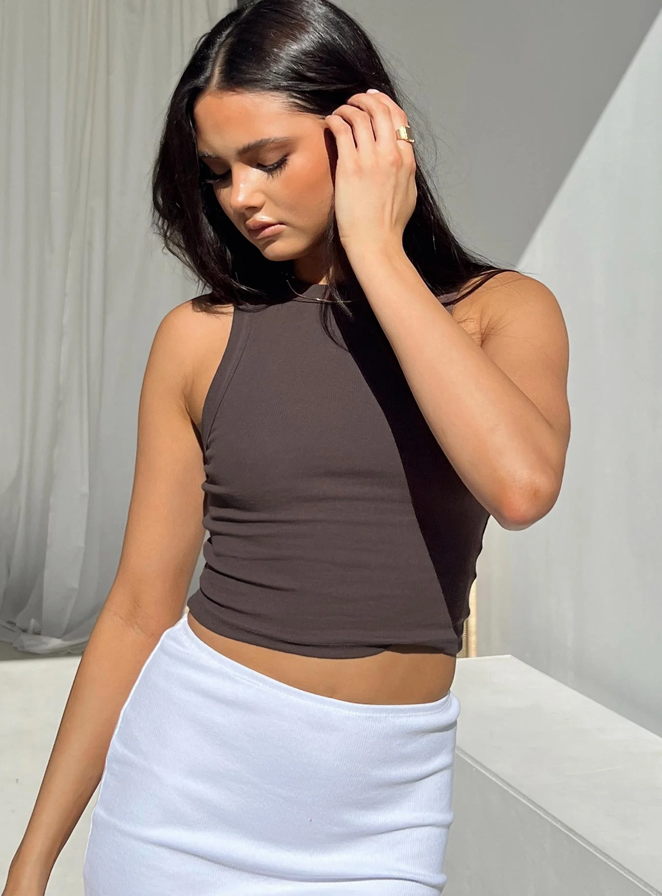 Ashland Top Brown - Image 3