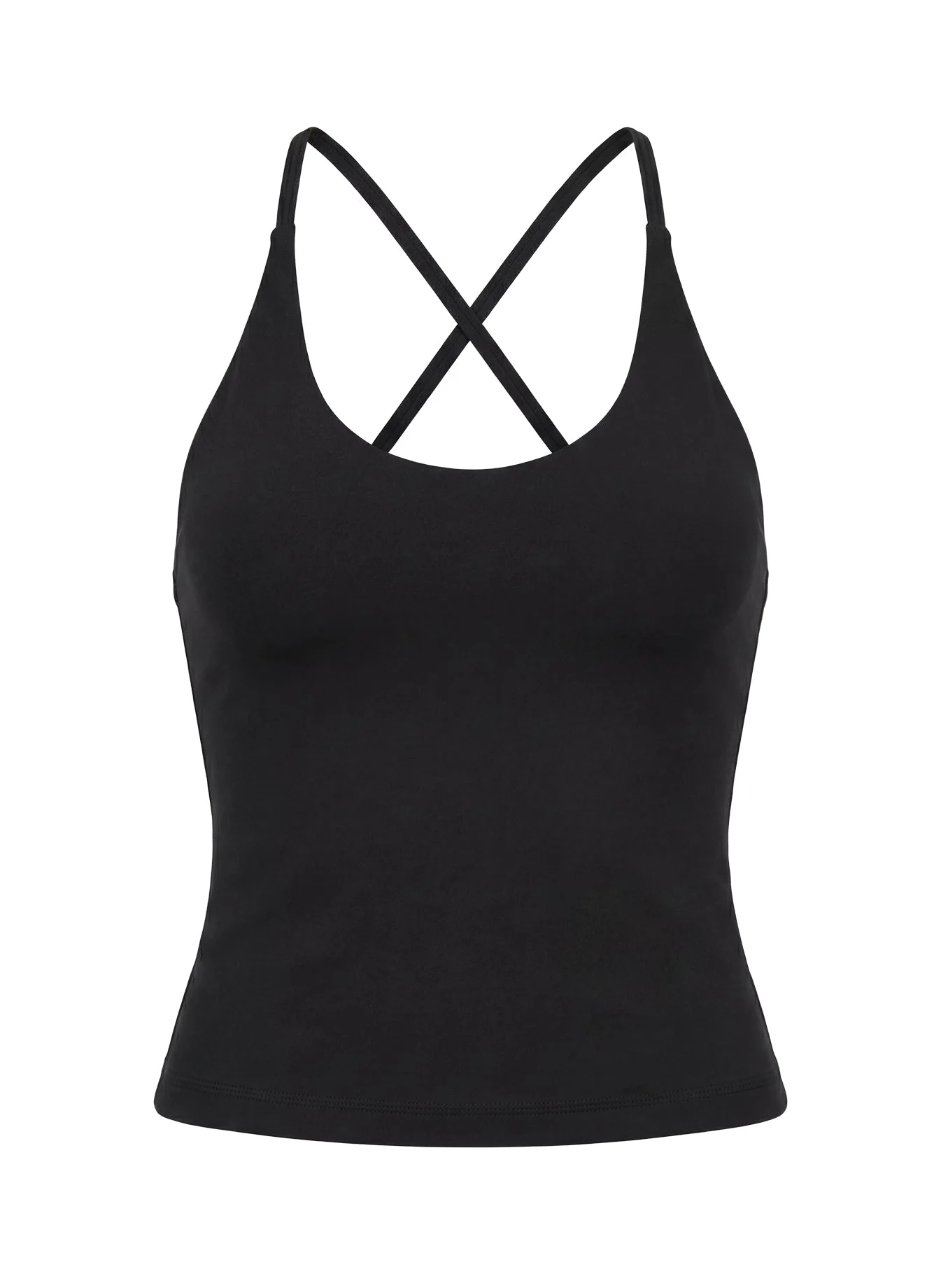 Pace Active Cross Back Tank Top Black - Image 12