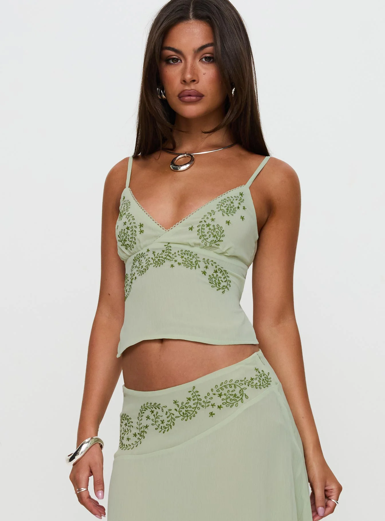 Pappilion Top Sage Petite - Image 5