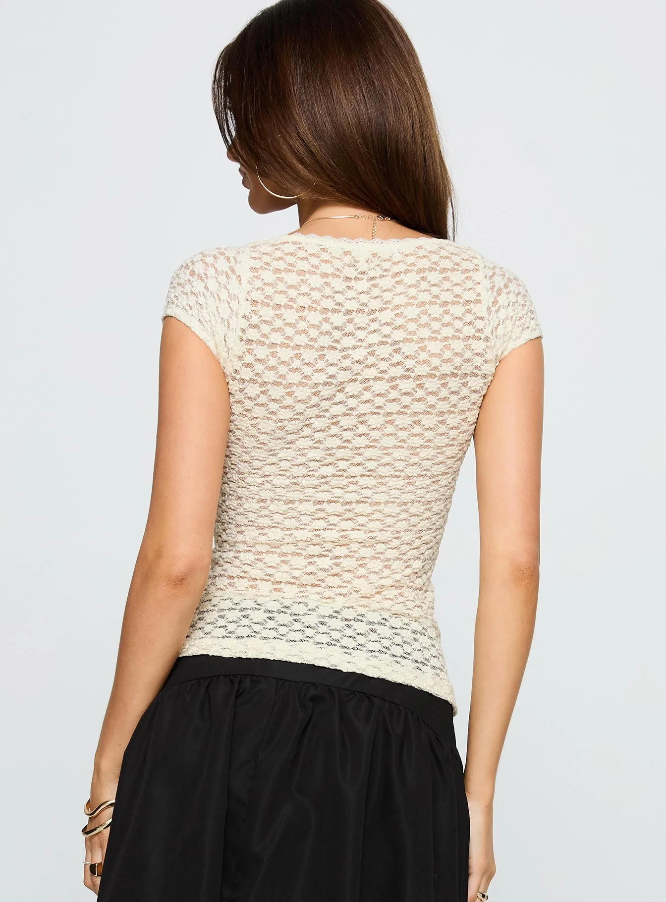 Parasol Textured Top Cream - Image 5