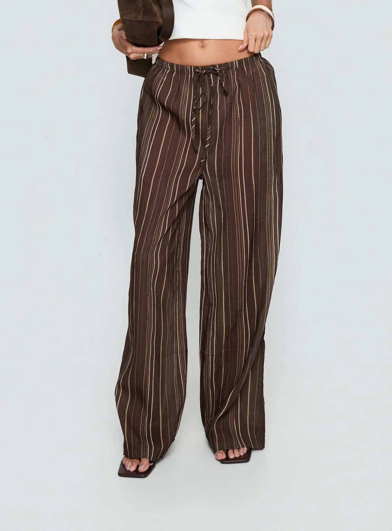 Parklea Pants Brown Multi - Image 2
