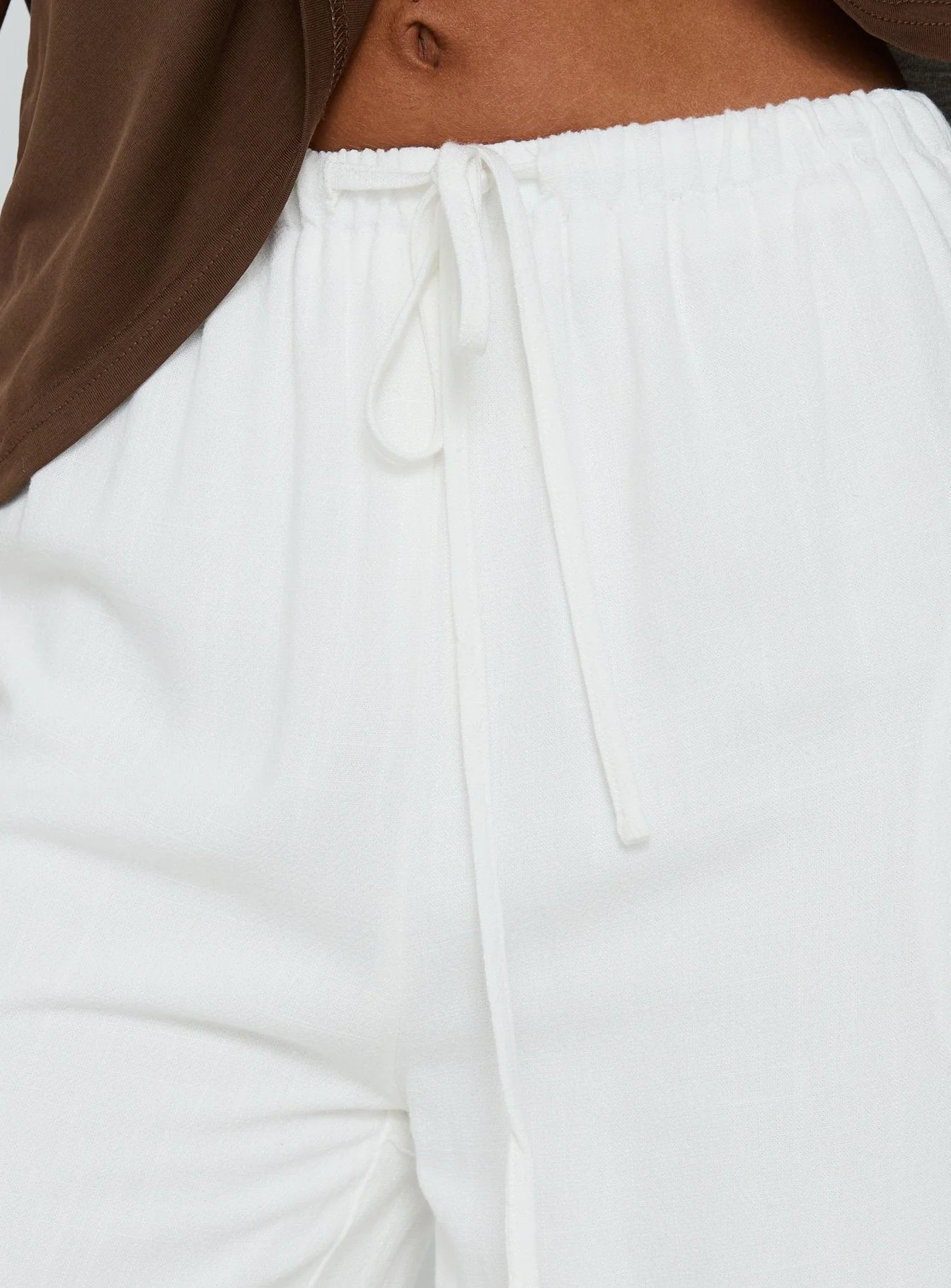 Parklea Linen Blend Pants White - Image 6
