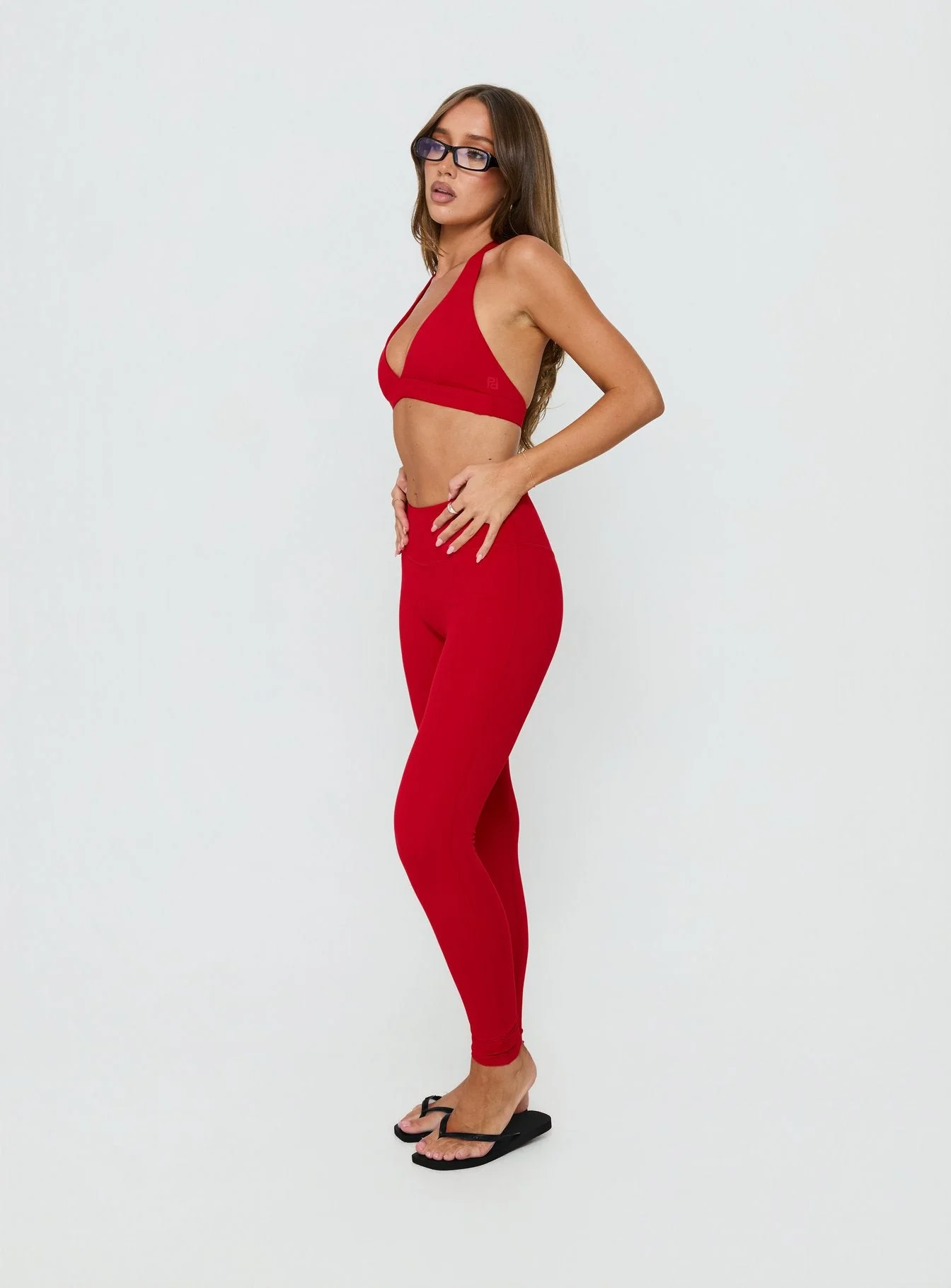 Peak Performance Active Leggings Red - Image 4