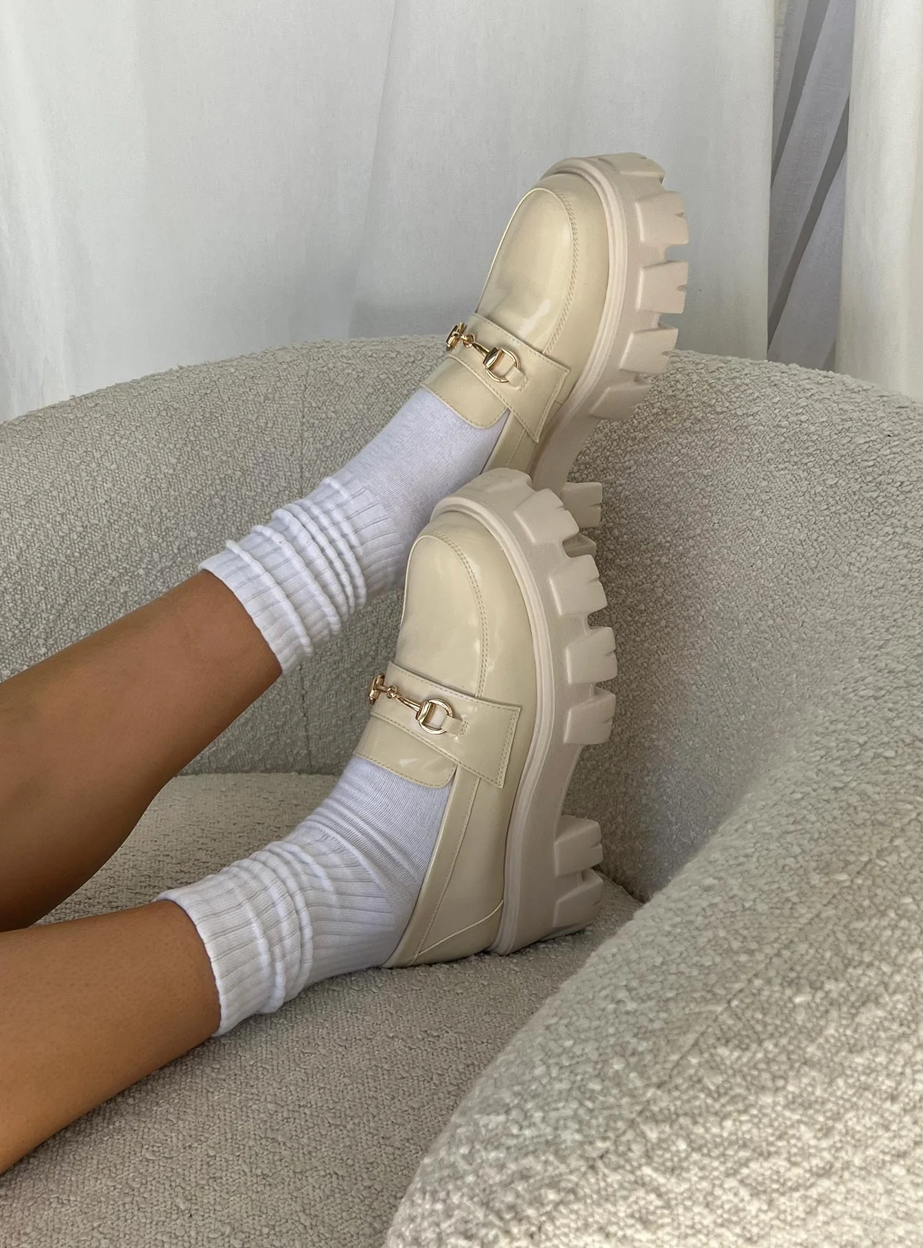 Penny Lane Loafer Cream - Image 5