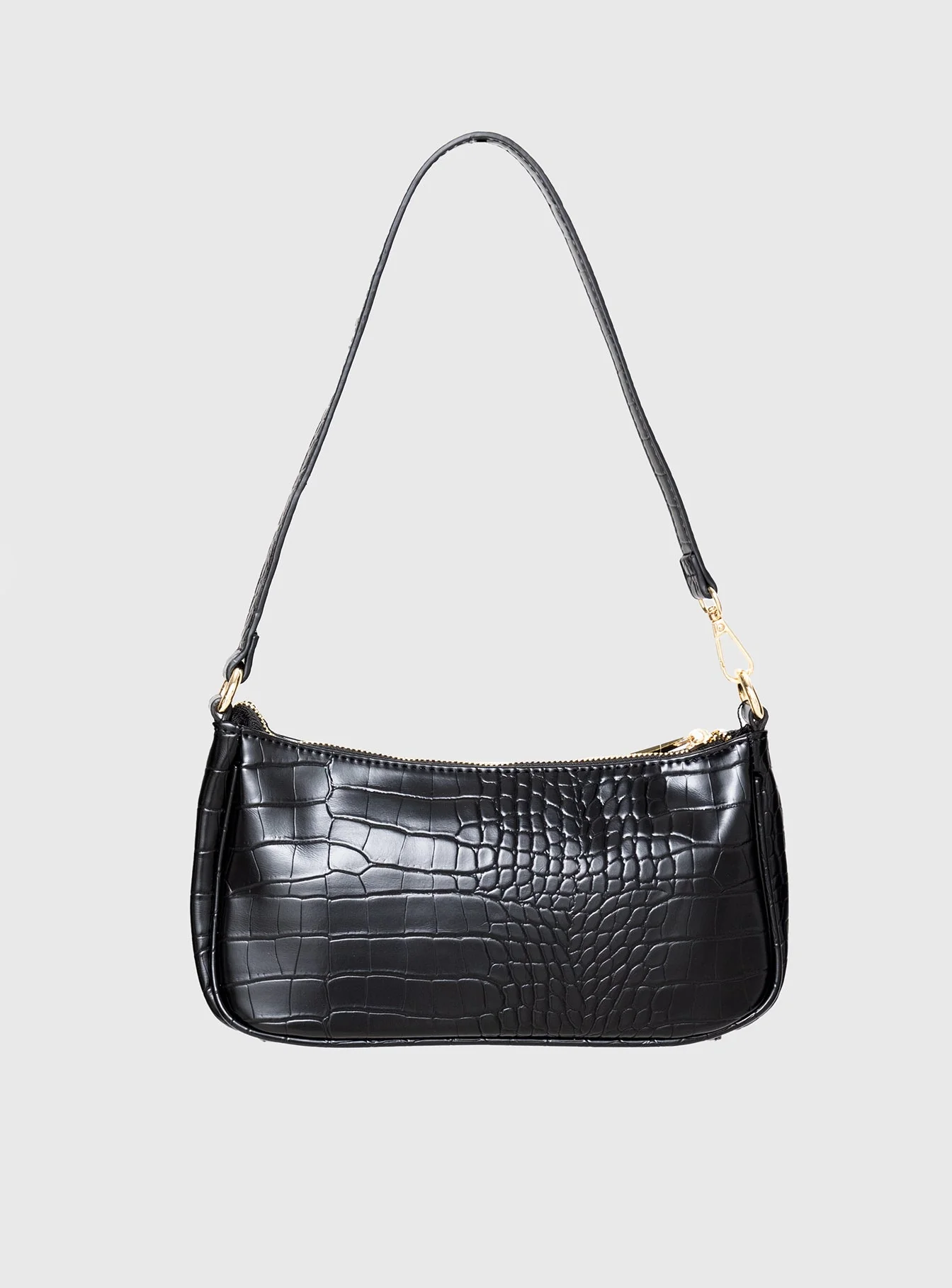 Peta & Jain Piper Bag Black Croc - Image 4