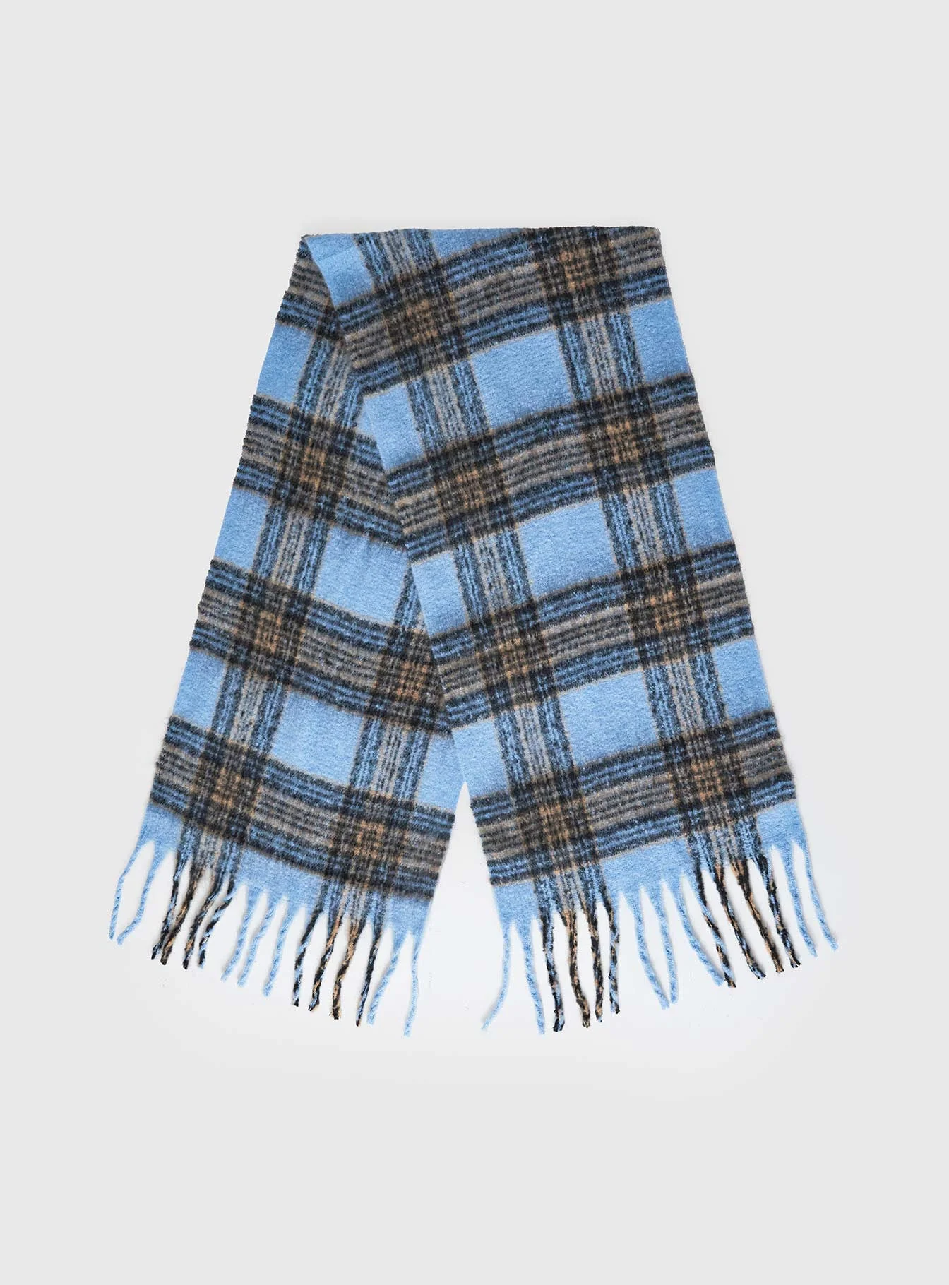Peyson Scarf Brown / Blue - Image 2
