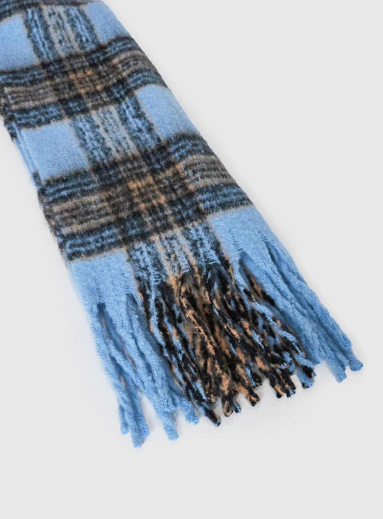 Peyson Scarf Brown / Blue - Image 3
