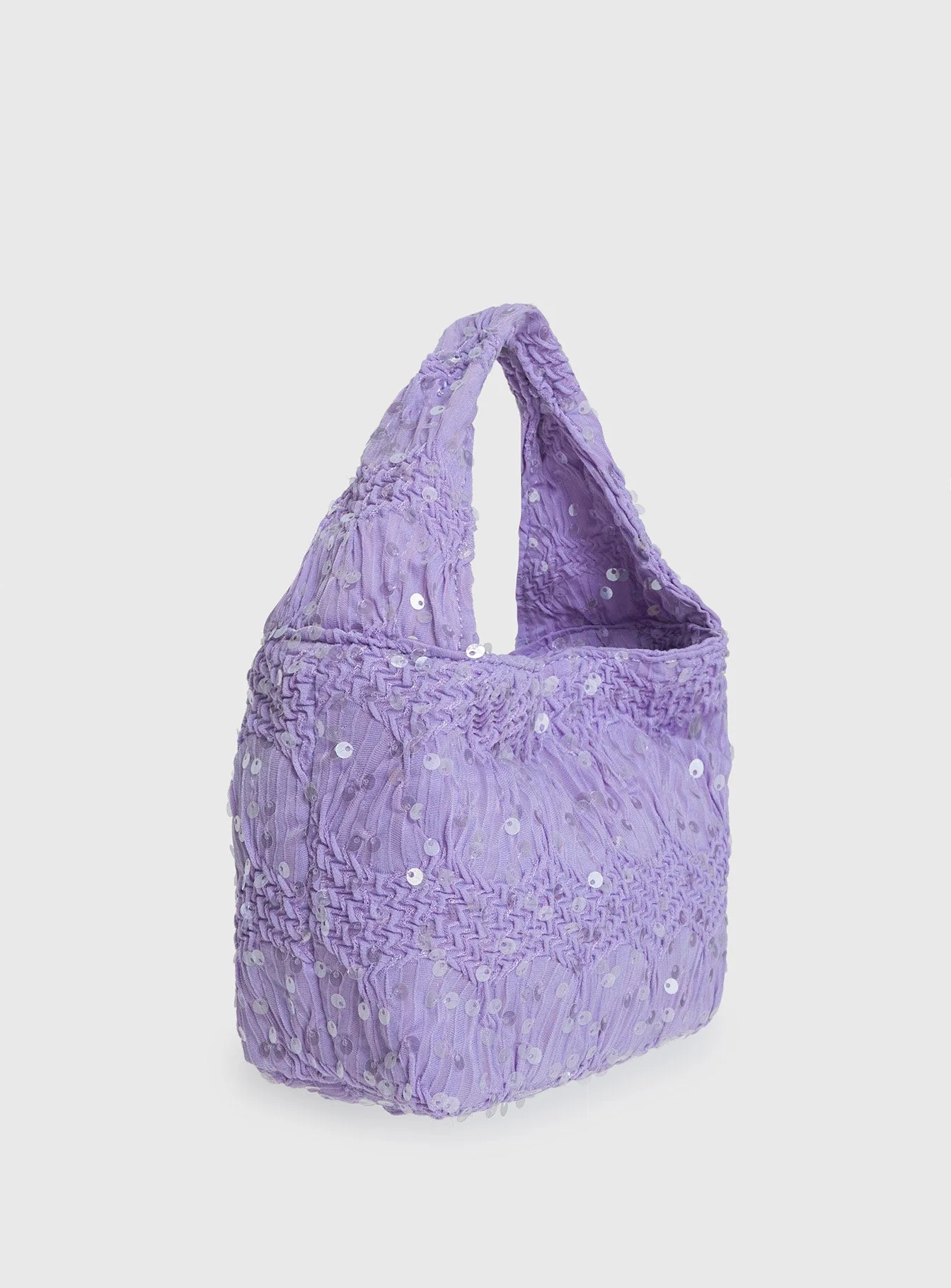 Pick Sides Sequin Bag Purple - Image 3