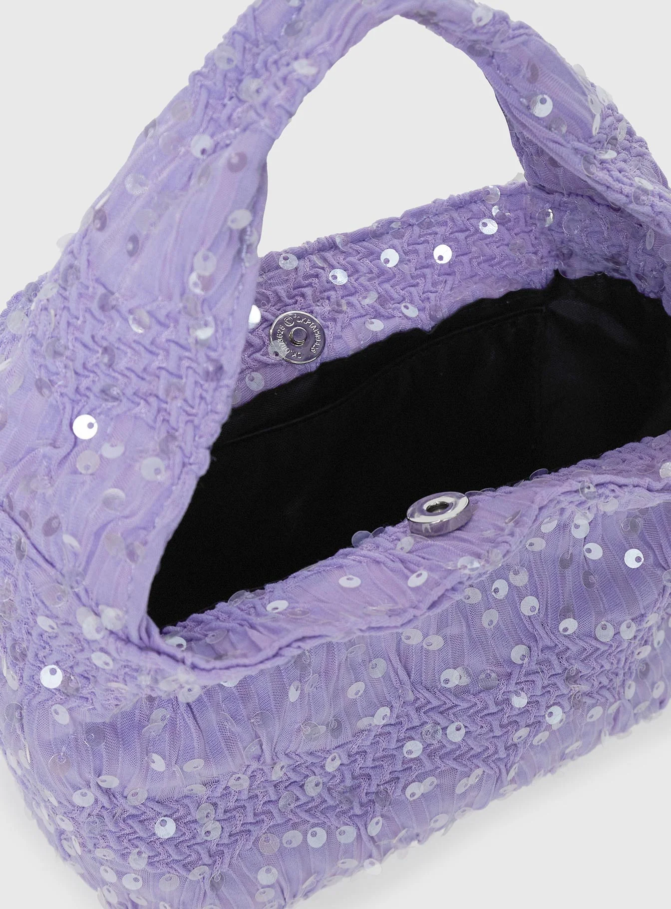 Pick Sides Sequin Bag Purple - Image 4