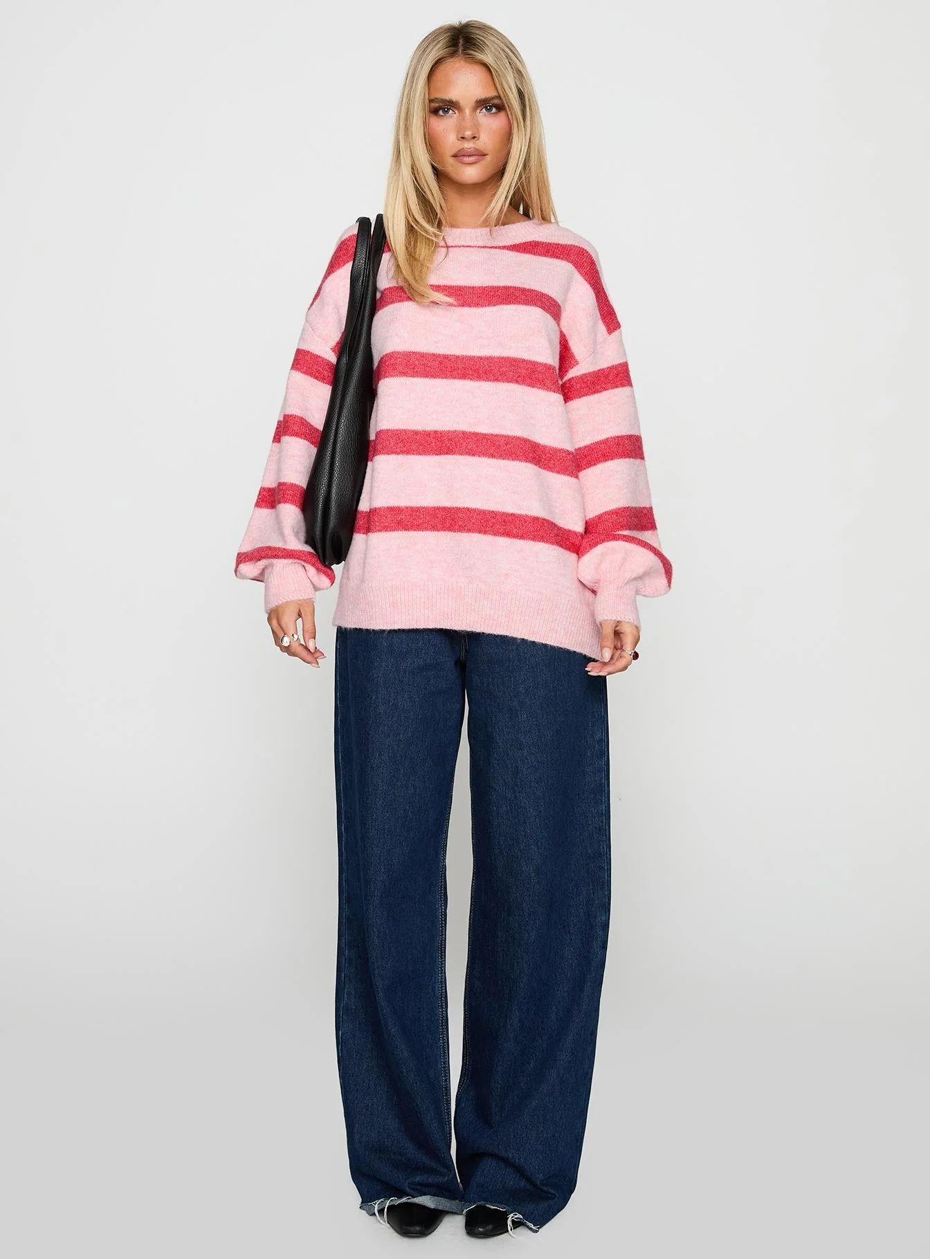 Places To Go Knit Sweater Red / Pink - Image 6