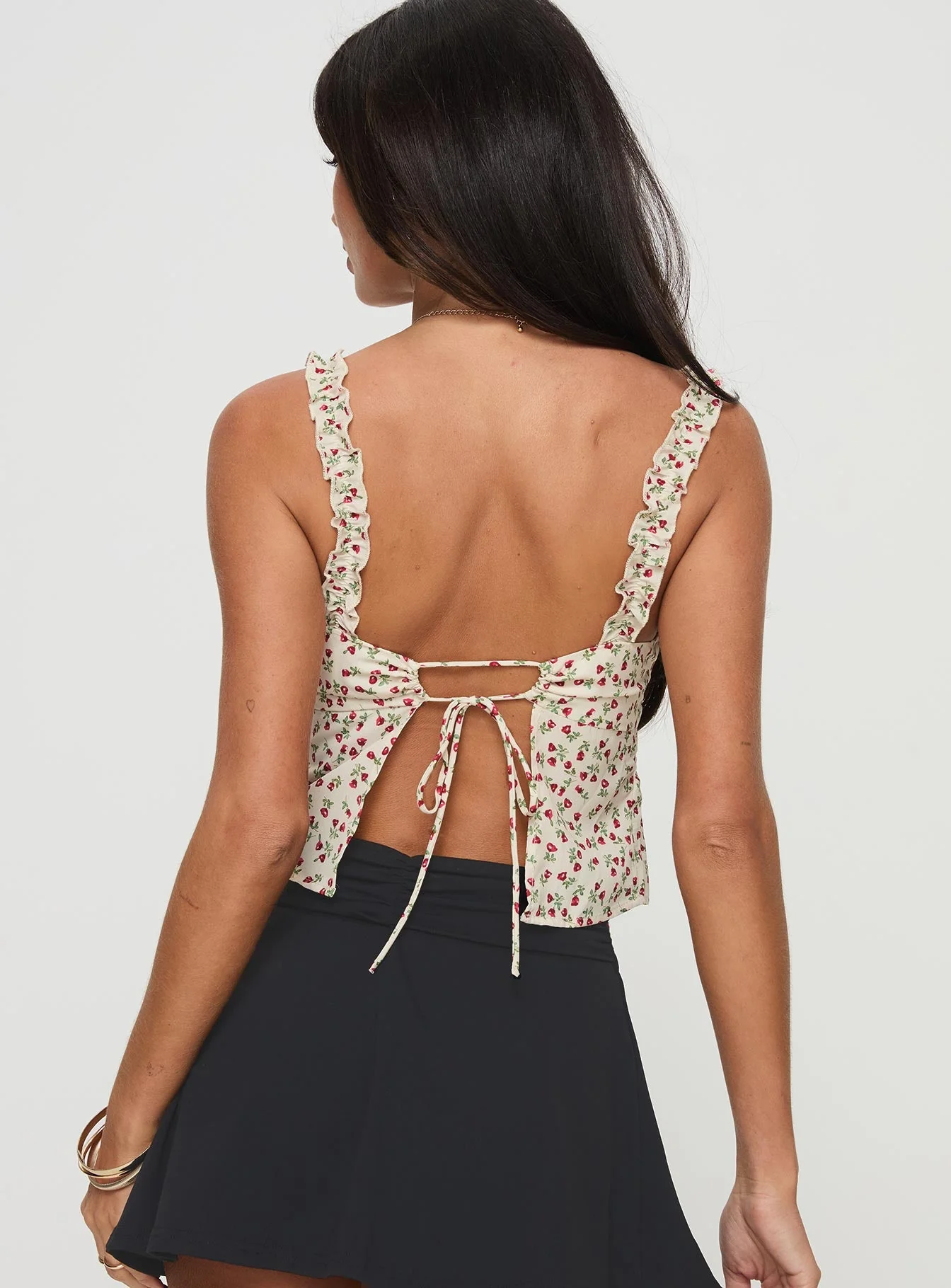 Poppyseed Top Yellow / Floral - Image 5
