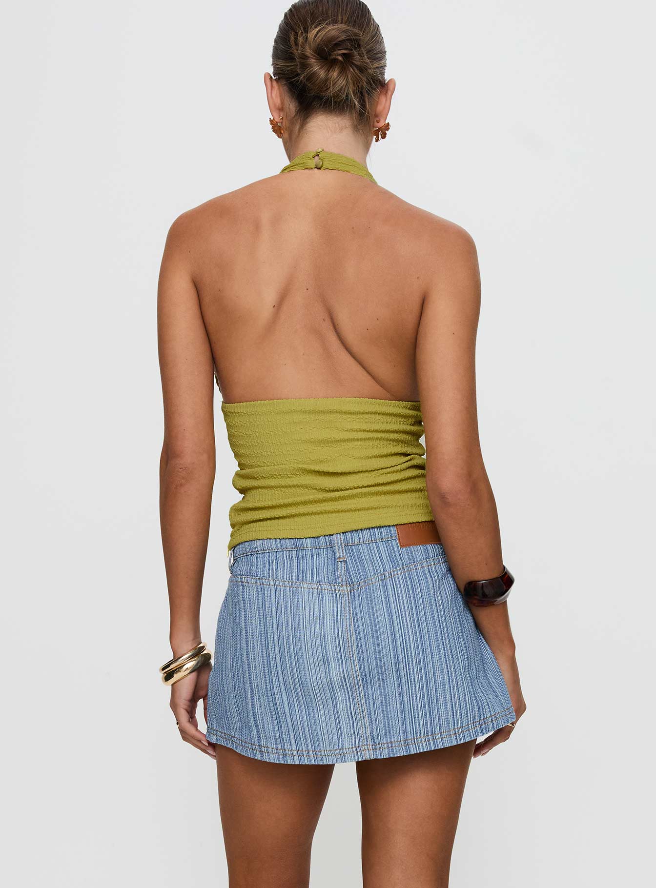 Preslie Skort Blue Stripe - Image 5