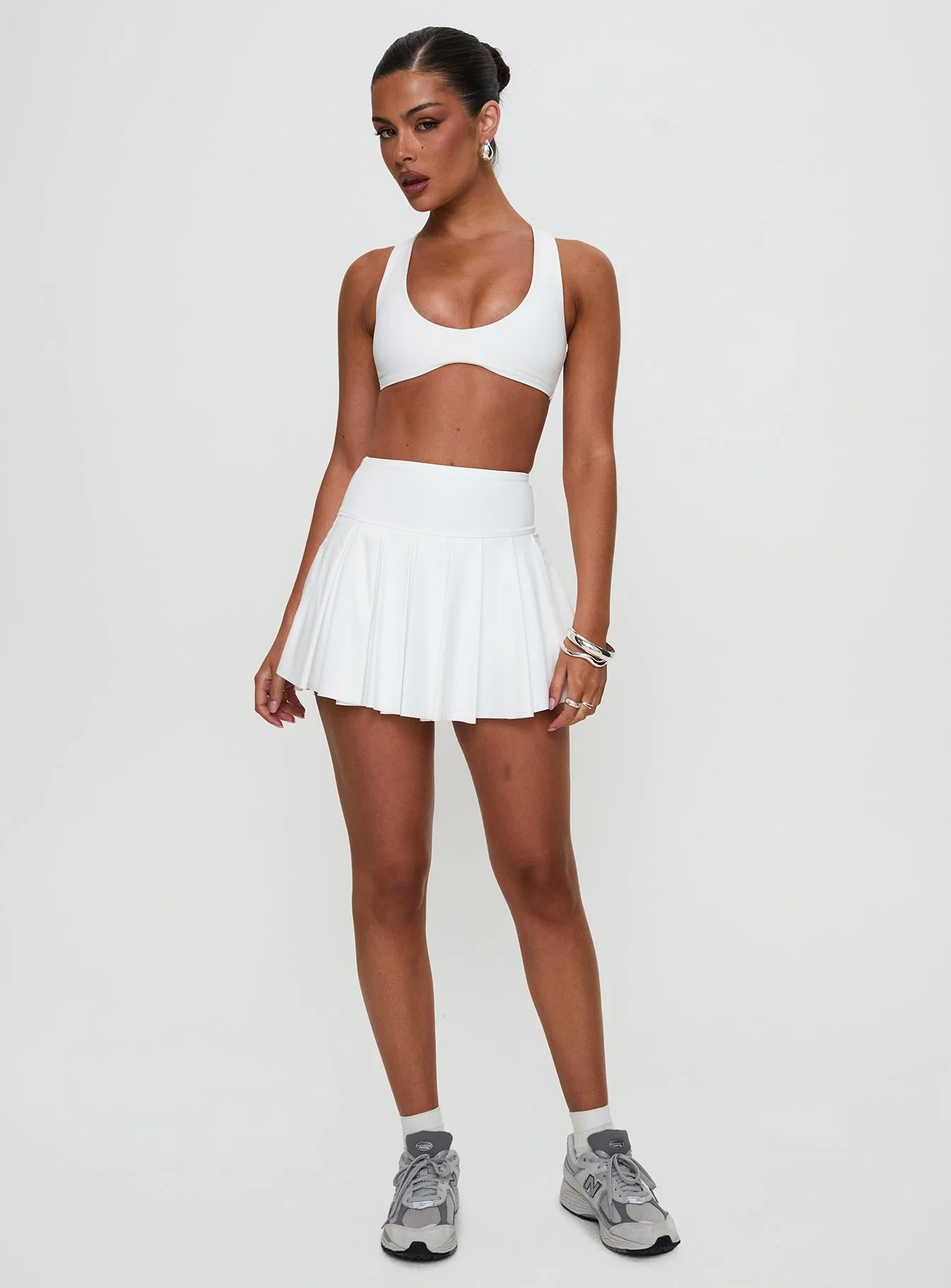Pulse Active Halter Crop White - Image 3