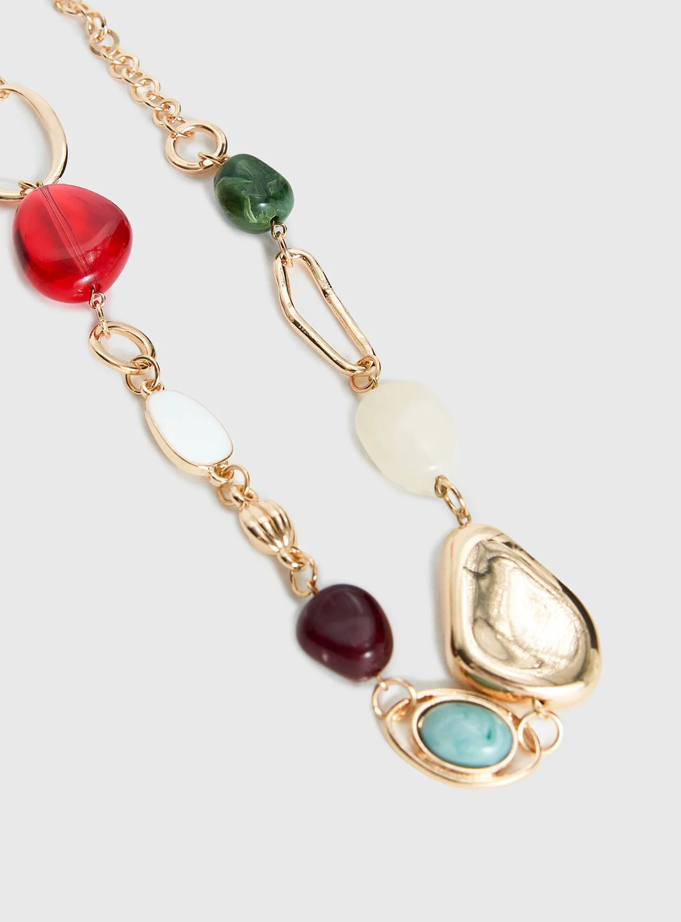 Quincie Necklace Gold - Image 3