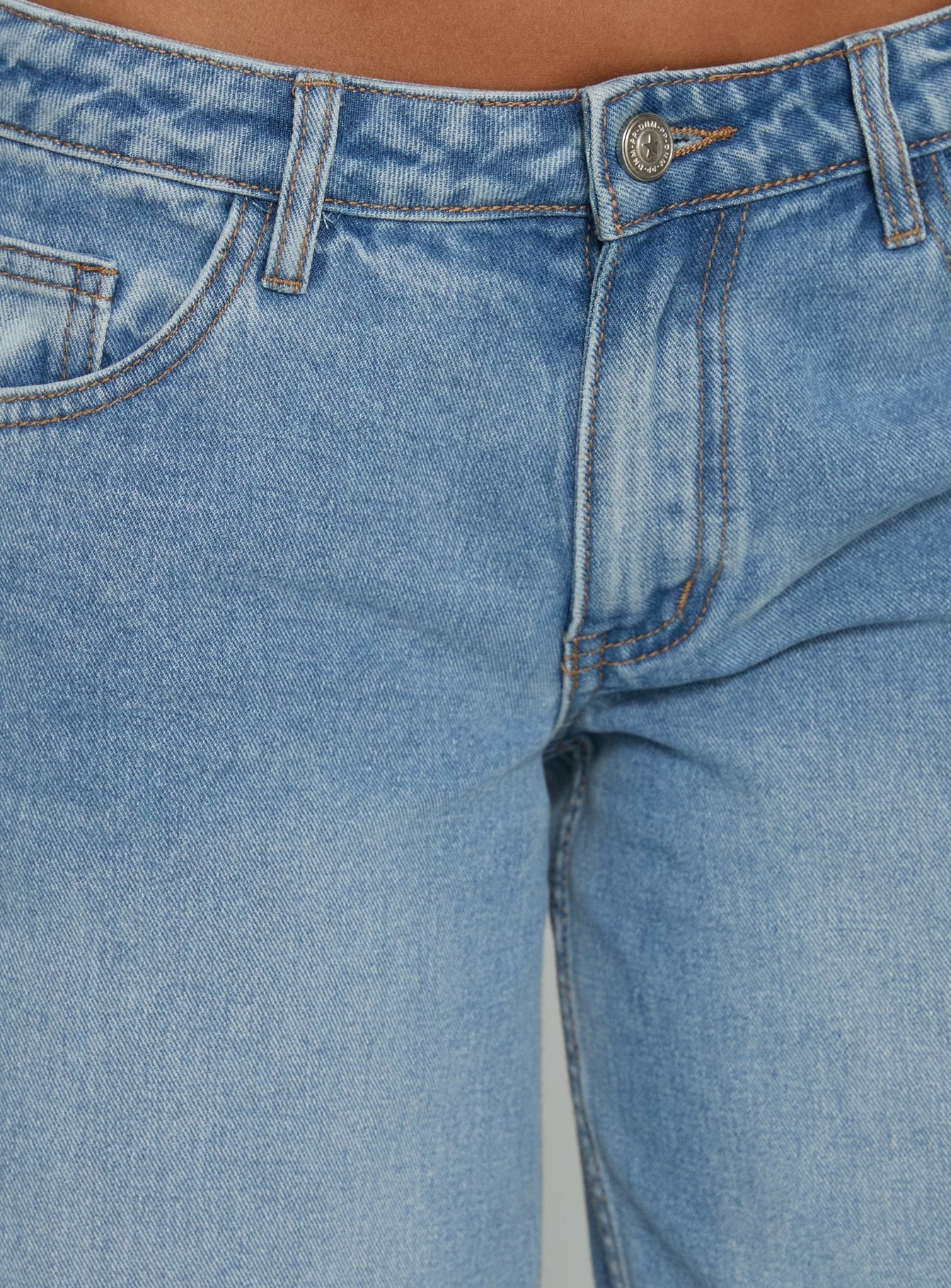 Ramos Low Rise Denim Jeans Bright Blue Wash - Image 6