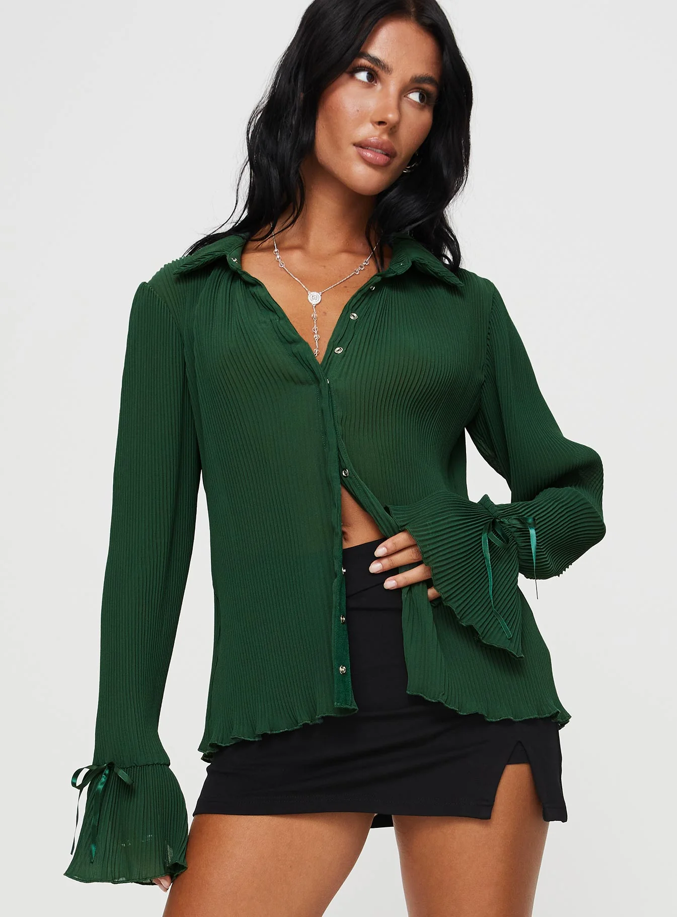 Ravil Shirt Forest Green - Image 2