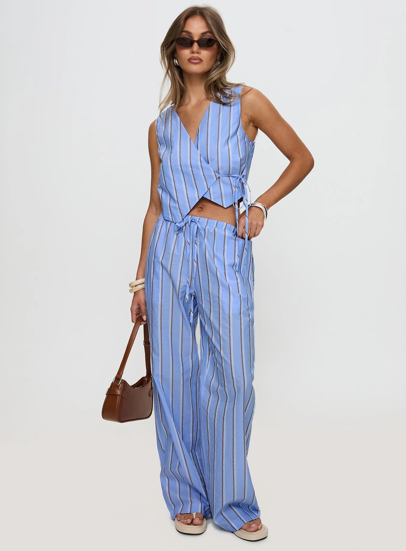 Raychel Set Blue Stripe - Image 2