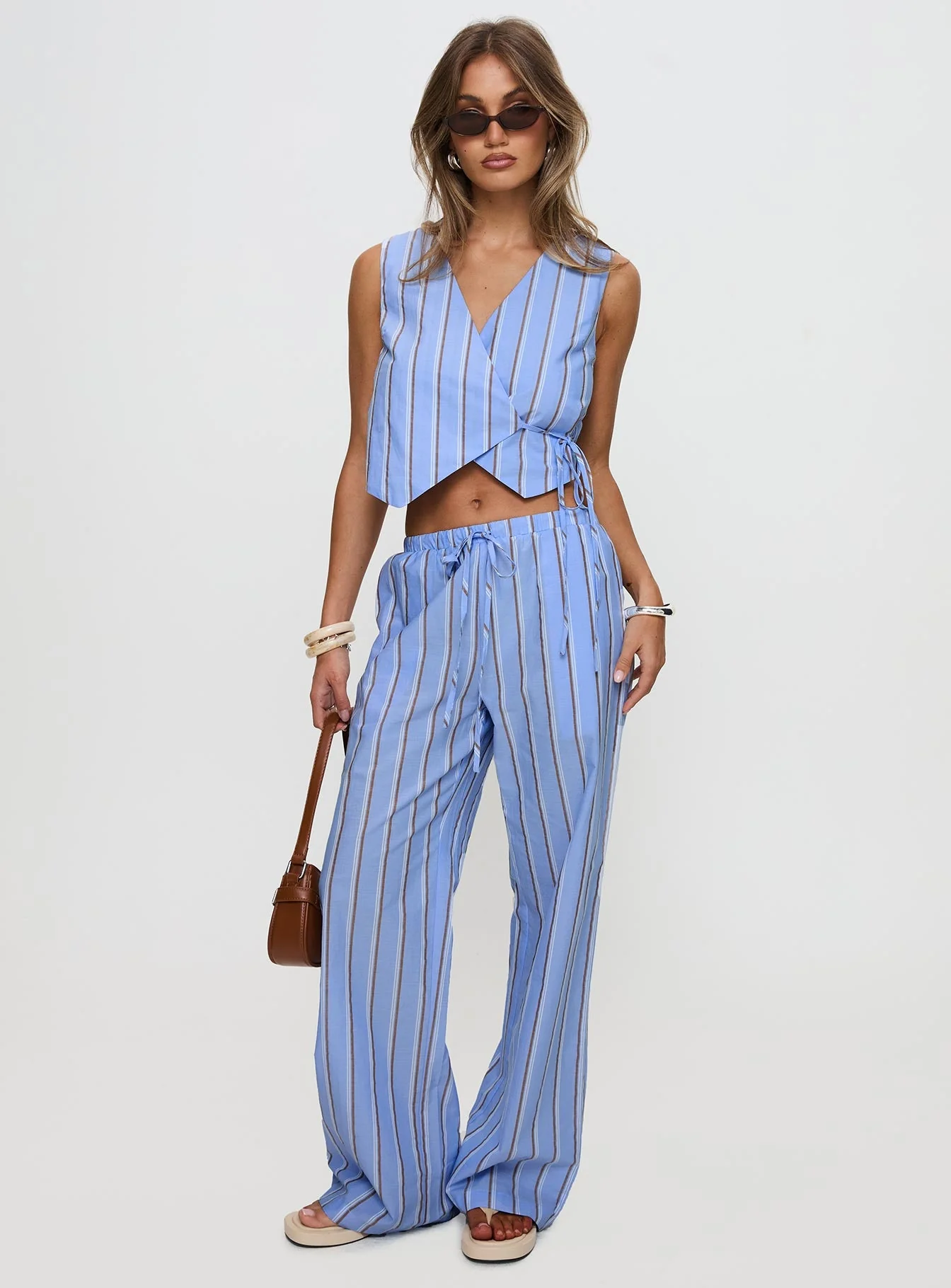Raychel Set Blue Stripe - Image 3