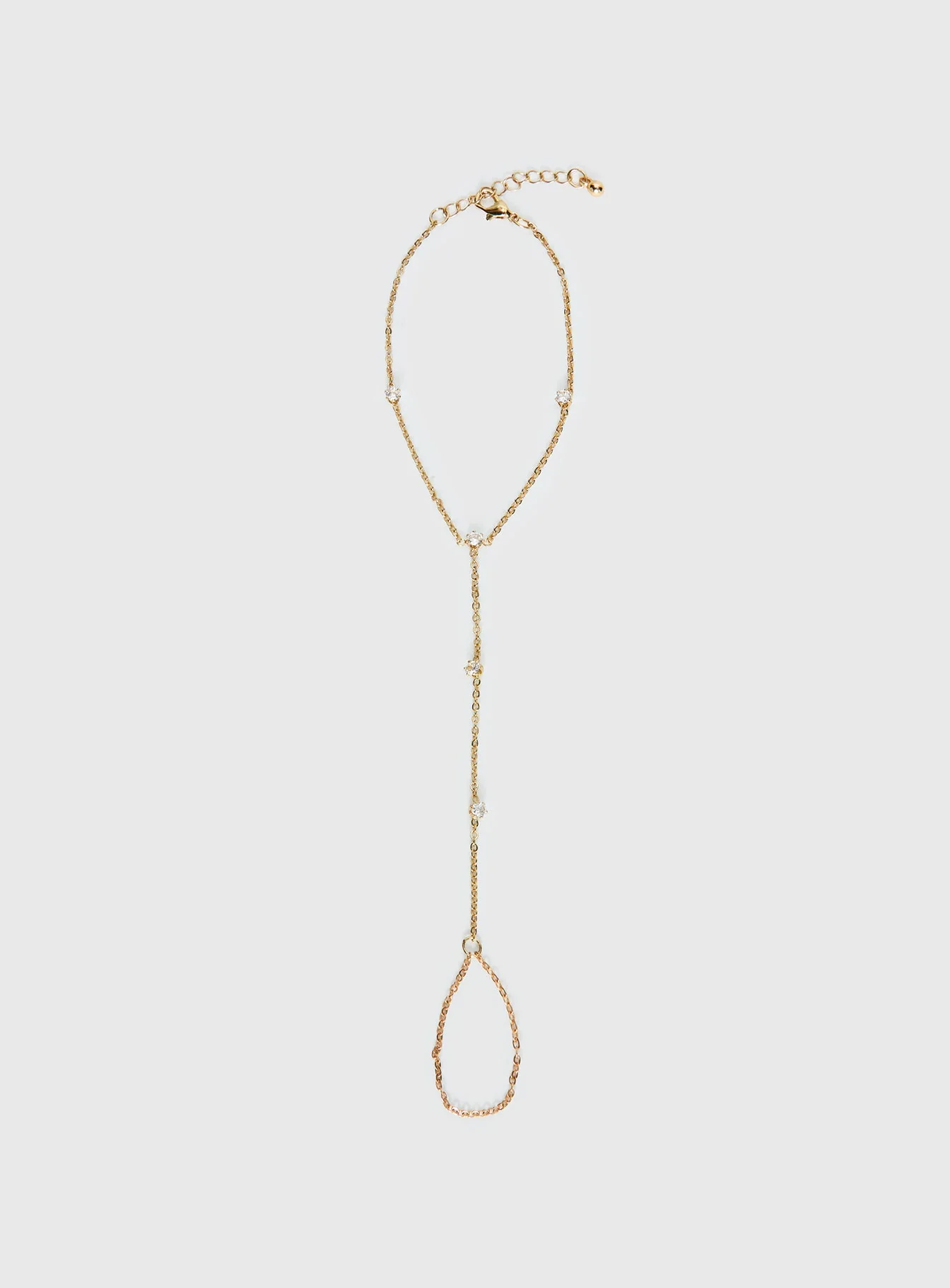 Raynna Hand Chain Gold - Image 2