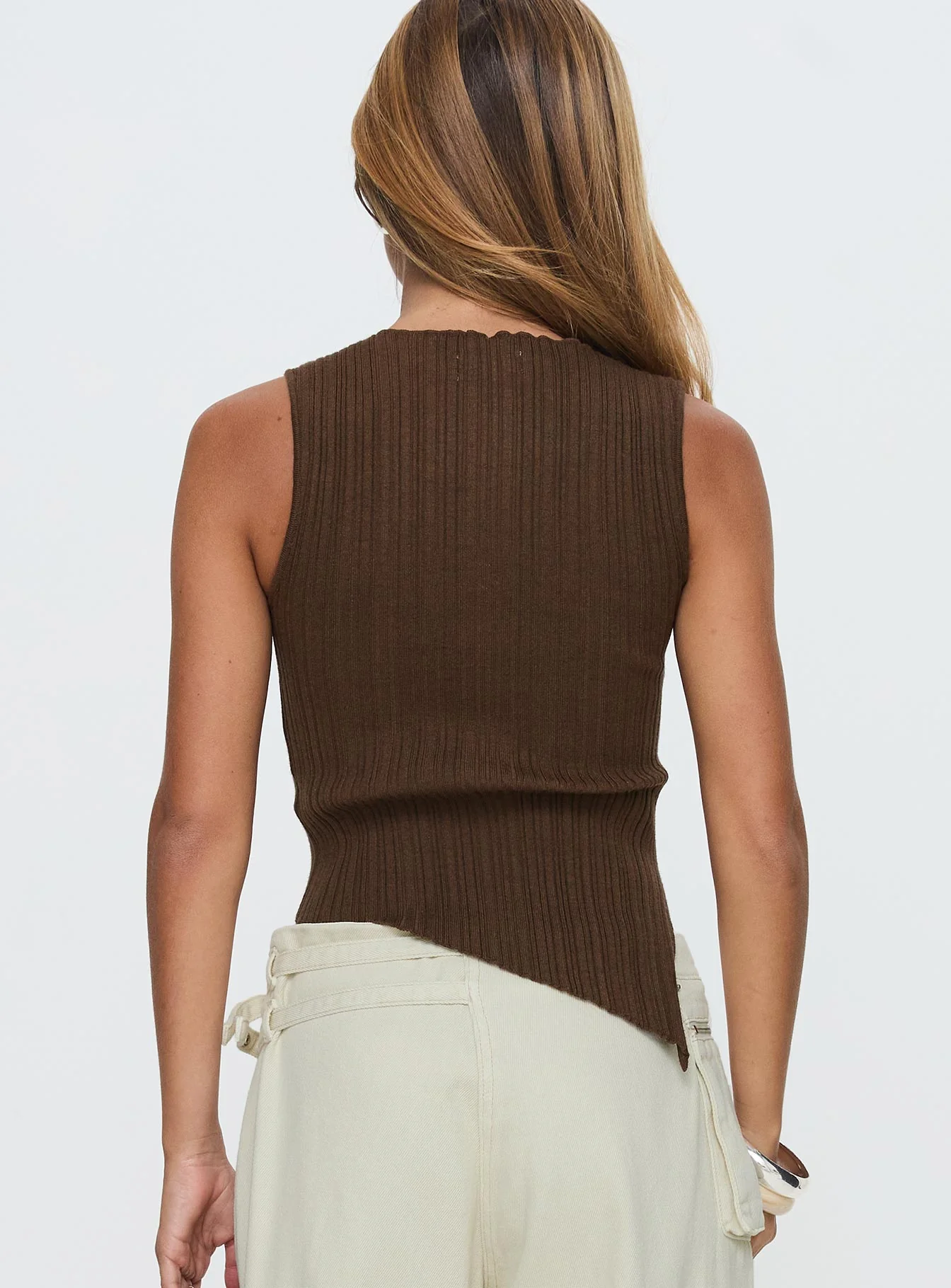 Realyze Cut Out Top Brown - Image 5