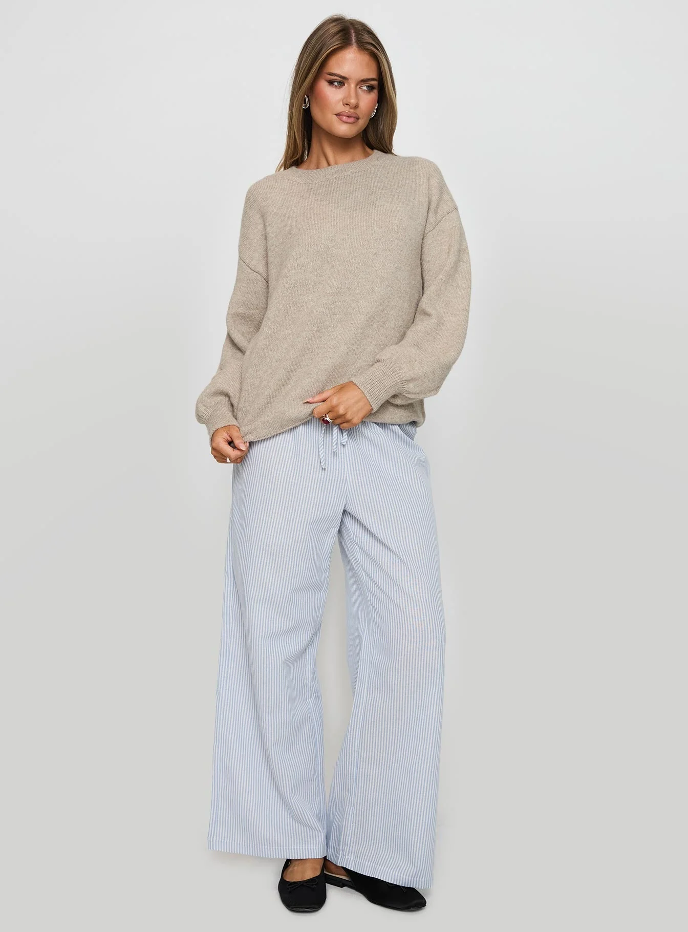 Ryanna Sweater Beige - Image 3