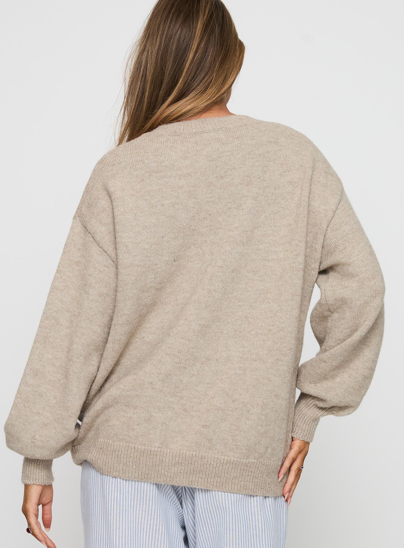 Ryanna Sweater Beige - Image 5