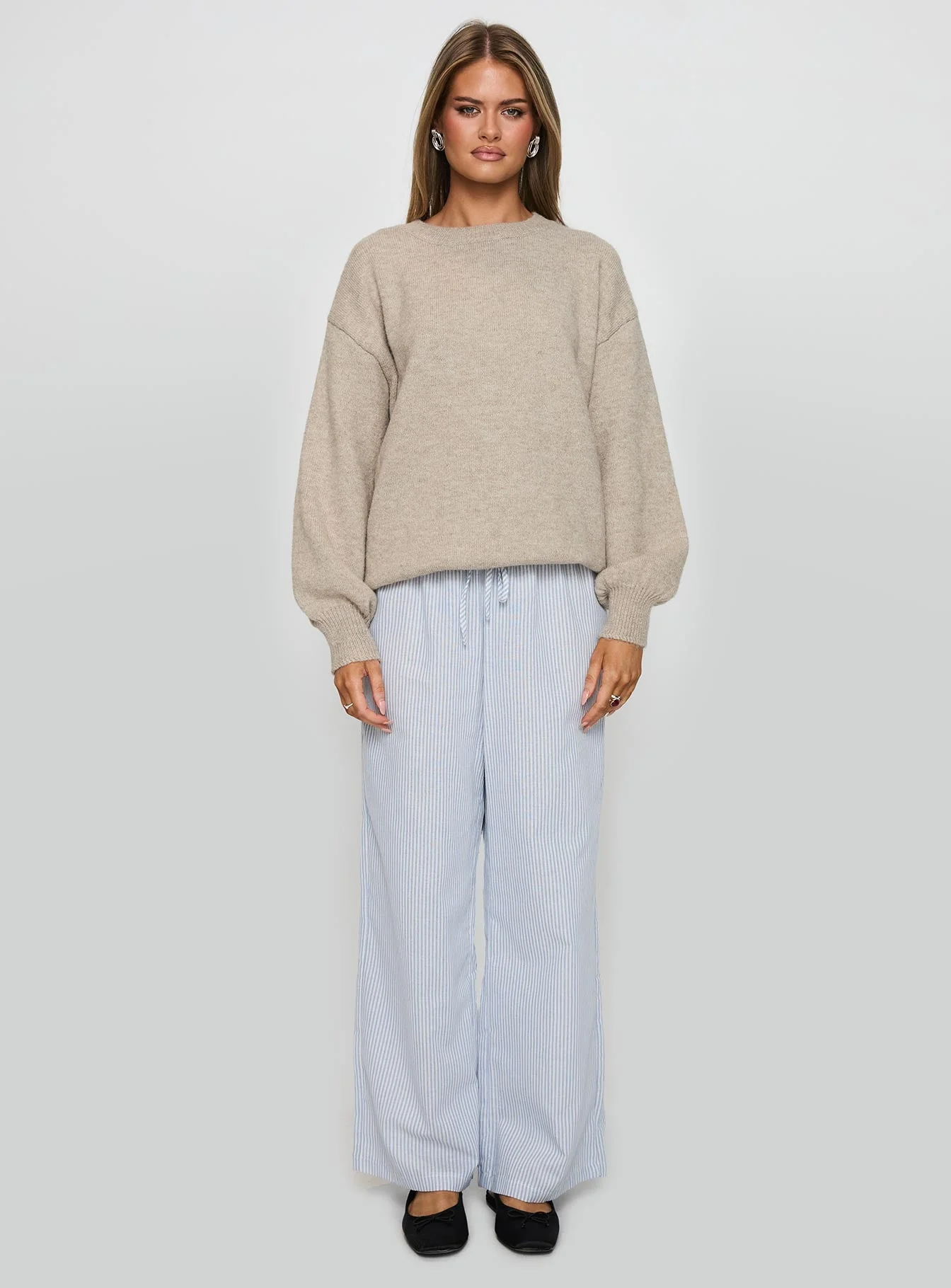 Ryanna Sweater Beige - Image 7