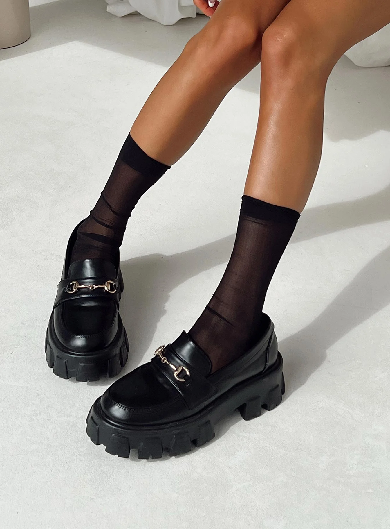 Penny Lane Loafers Black - Image 7