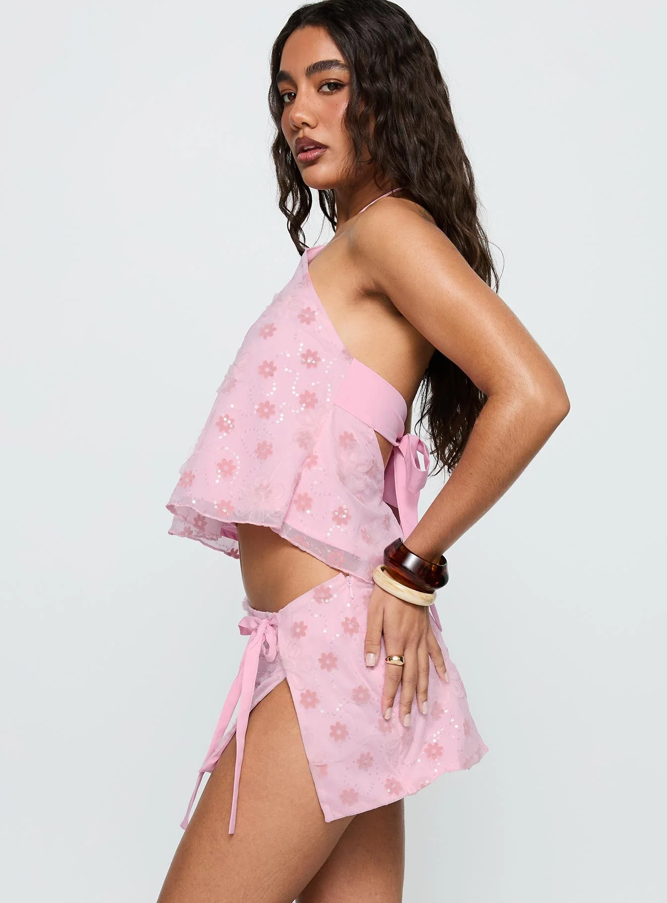 Remembering Mini Skirt Pink - Image 4