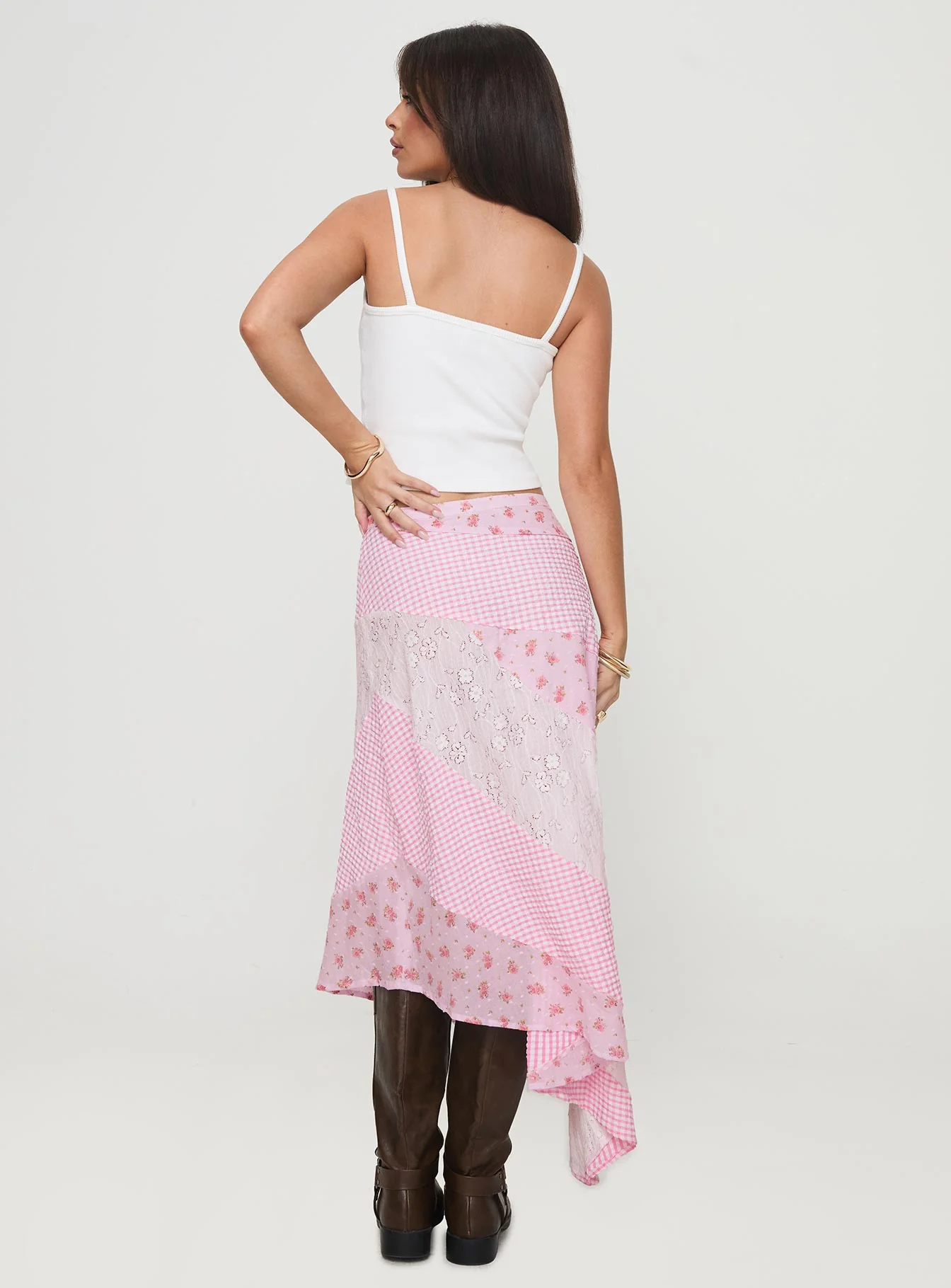 Rennar Maxi Skirt Multi Petite - Image 5
