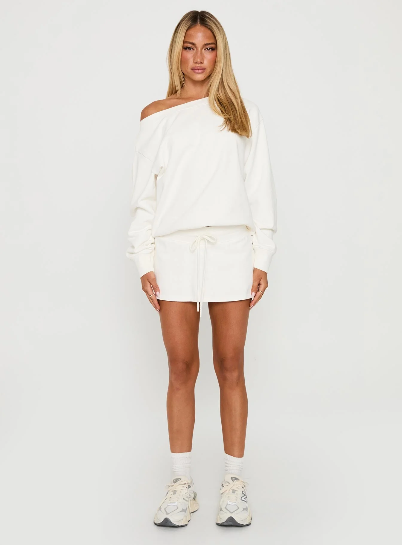 Rhodia Skort Washed White - Image 7