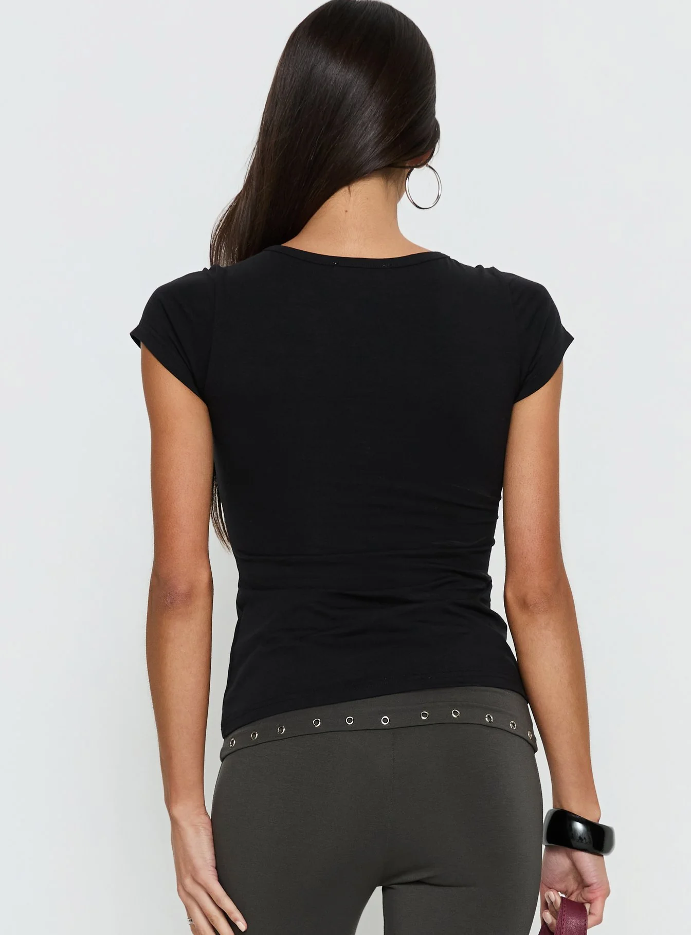 Ride Or Die Graphic Top Black / Yellow - Image 5
