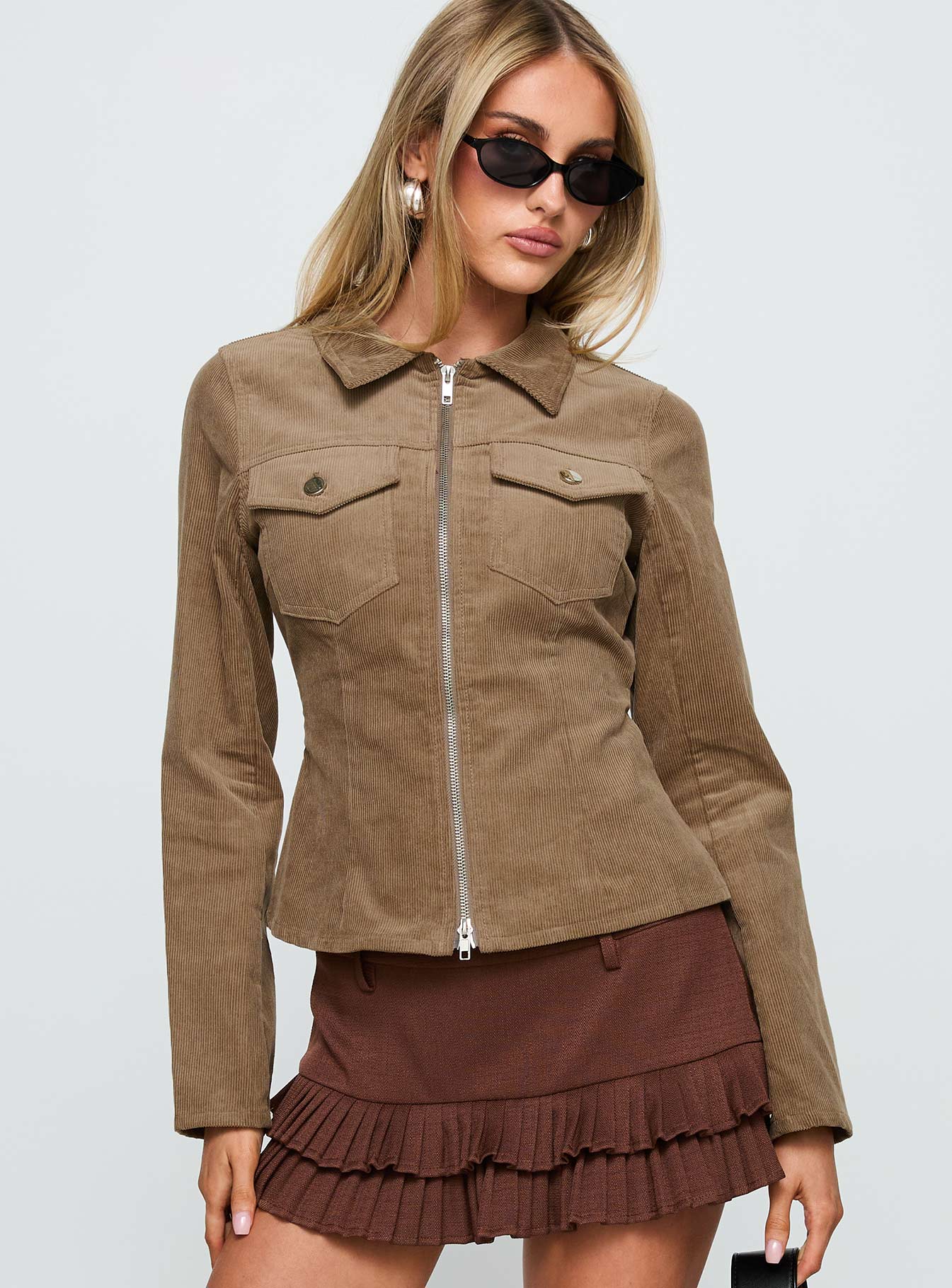 Rohana Jacket Walnut - Image 2