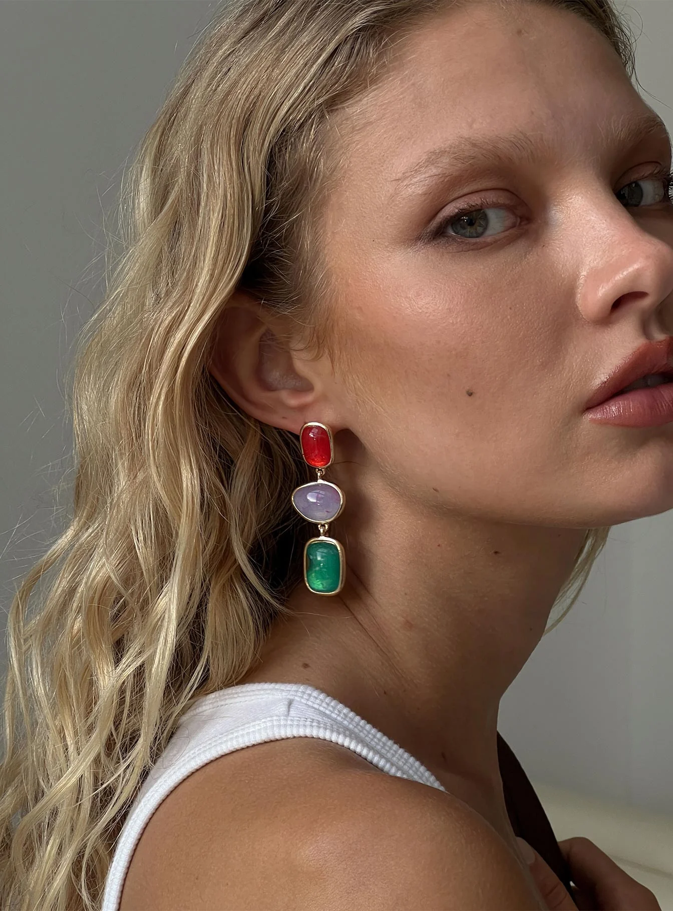 Rosabella Earrings Blue Multi - Image 5