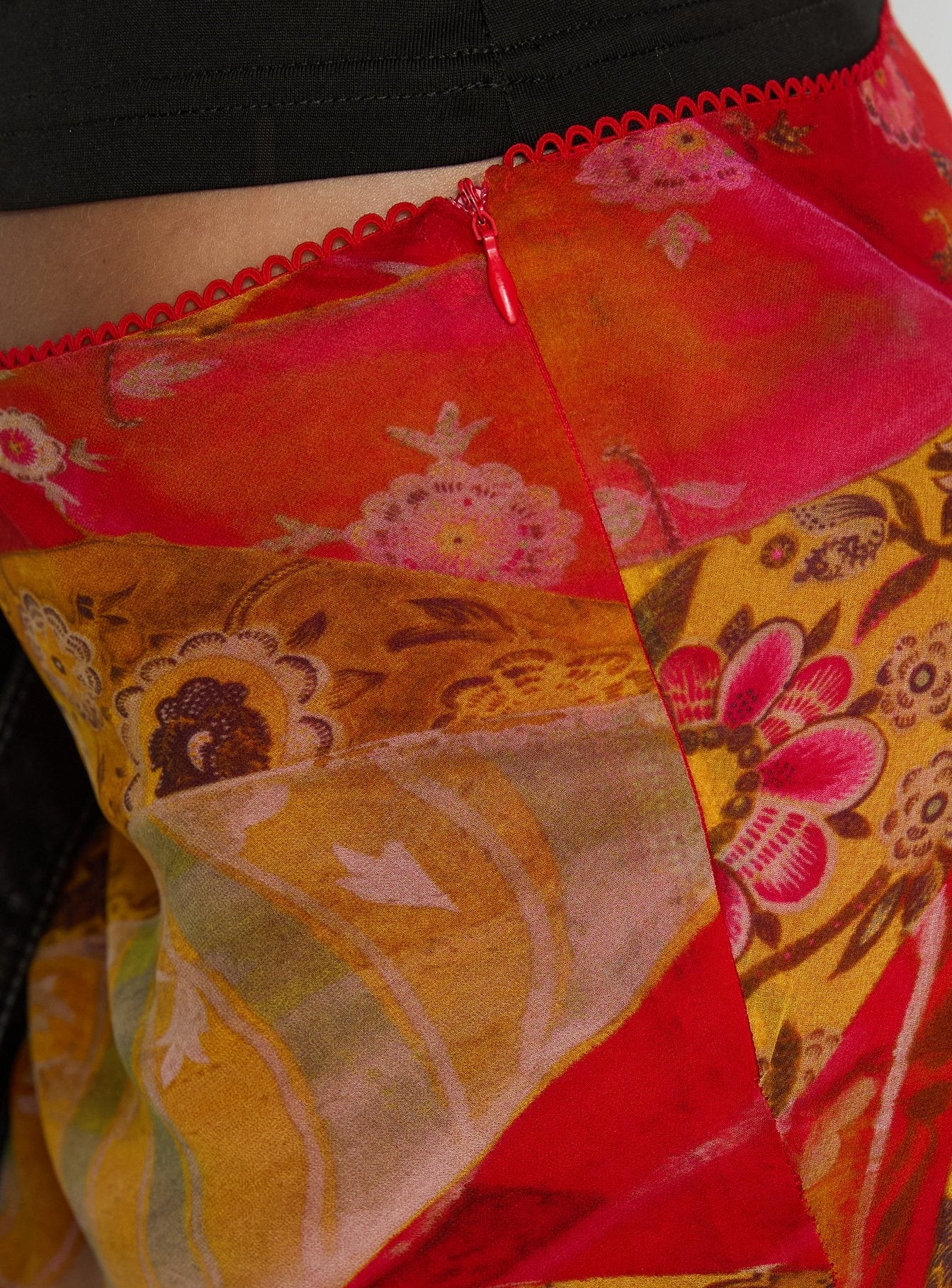 Rowana Maxi Skirt Multi Paisley - Image 7