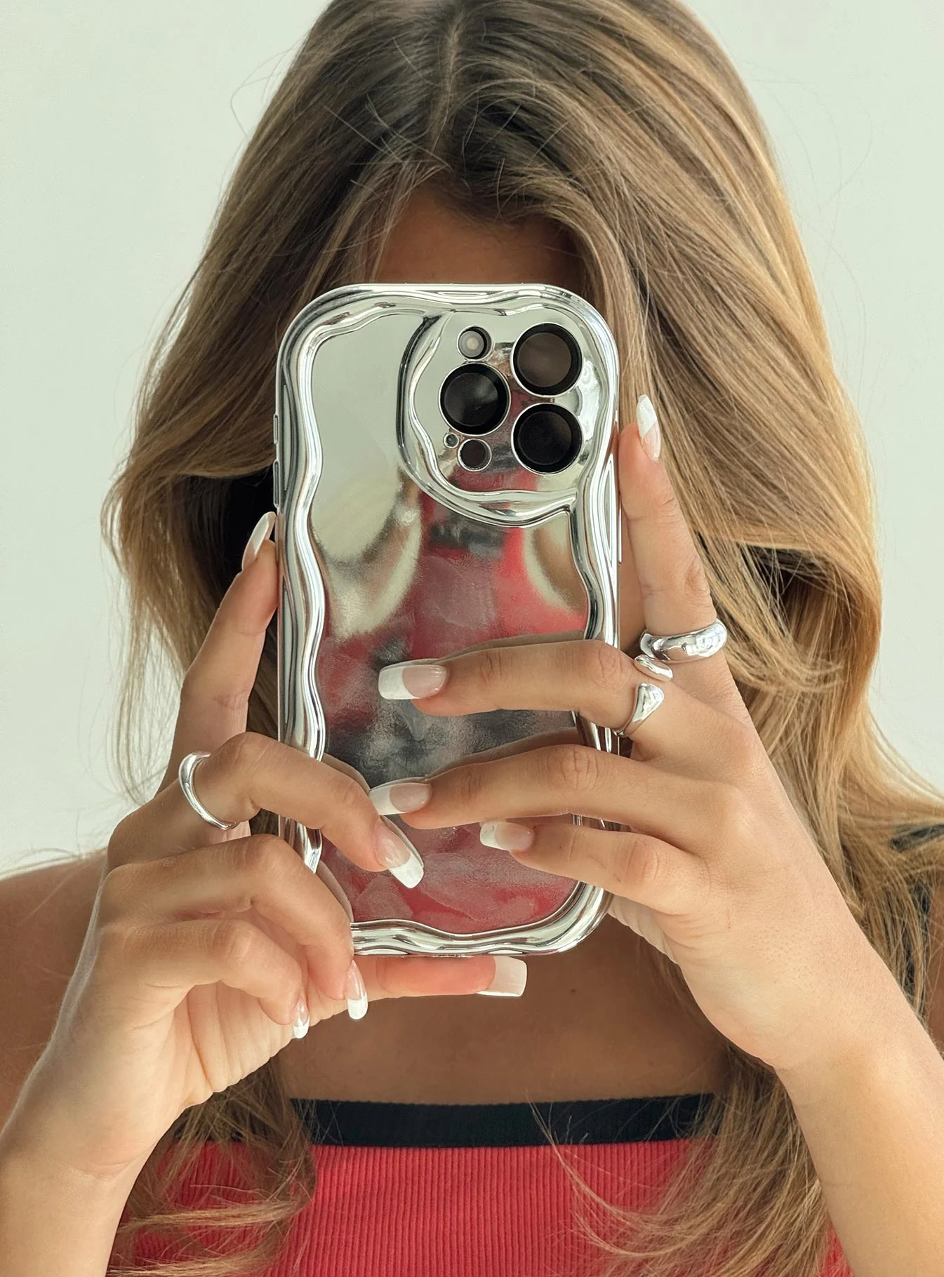 Run The World iPhone Case Silver - Image 3