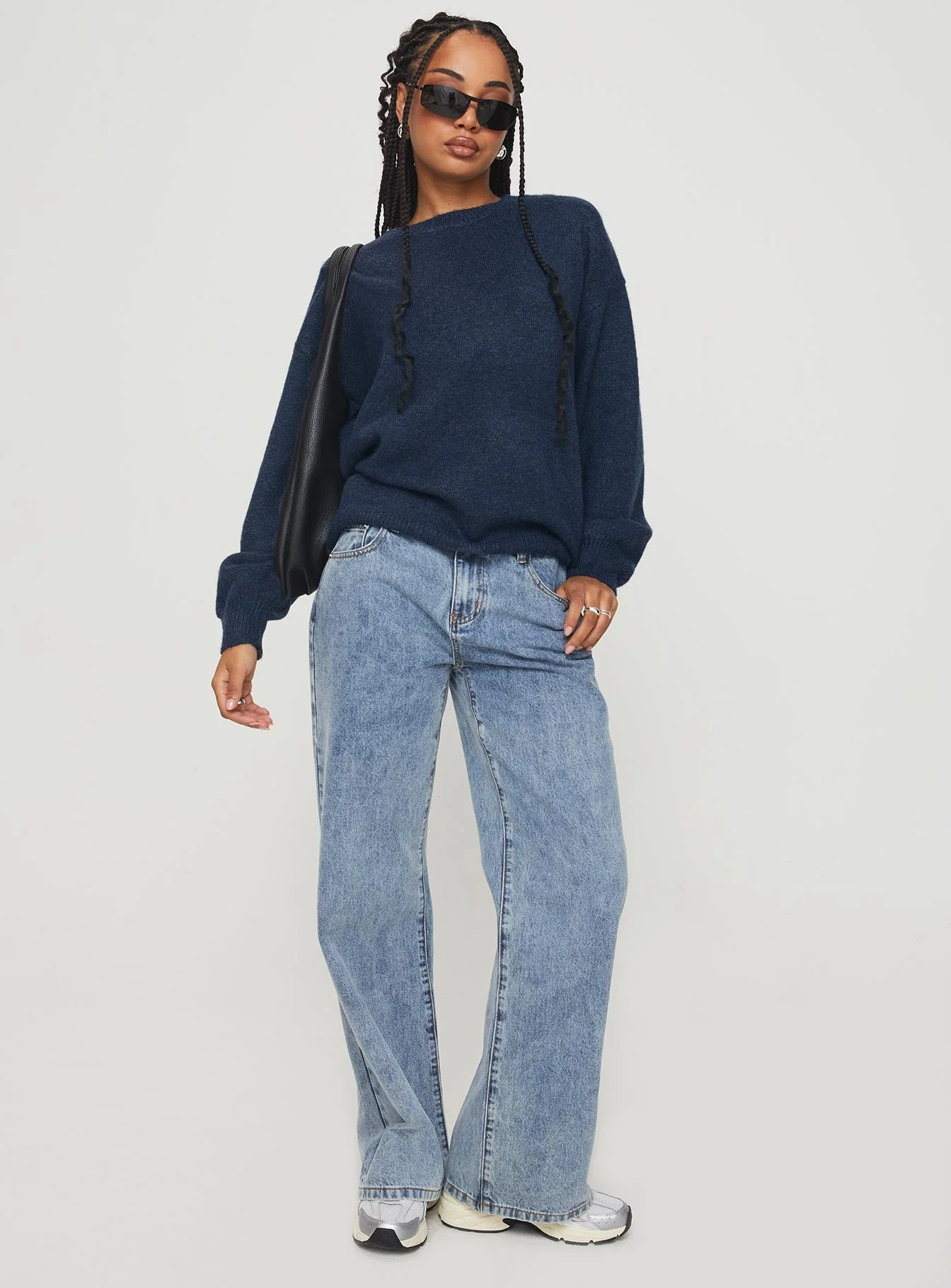 Ryanna Sweater Navy - Image 3