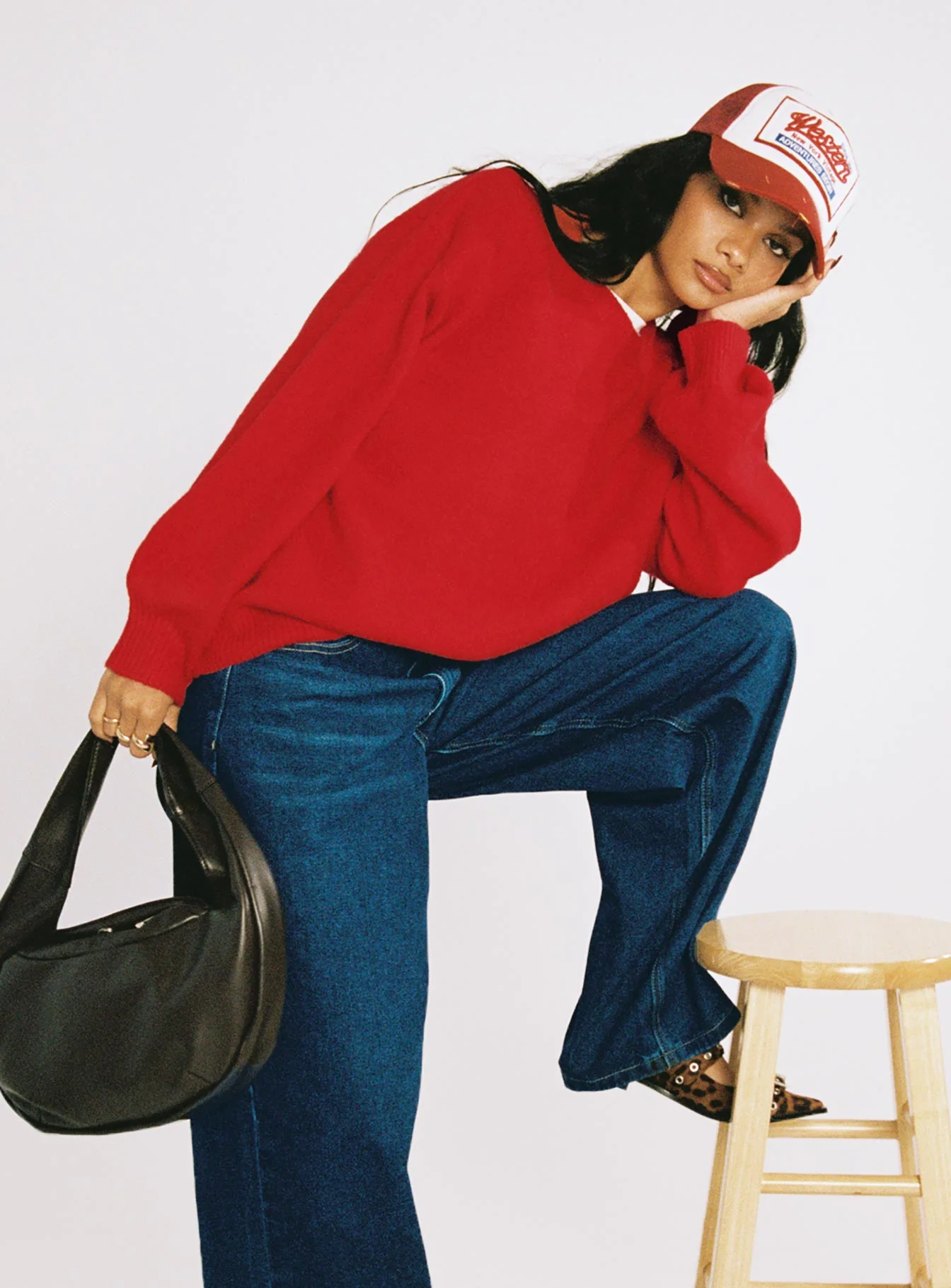 Ryanna Sweater Red - Image 7