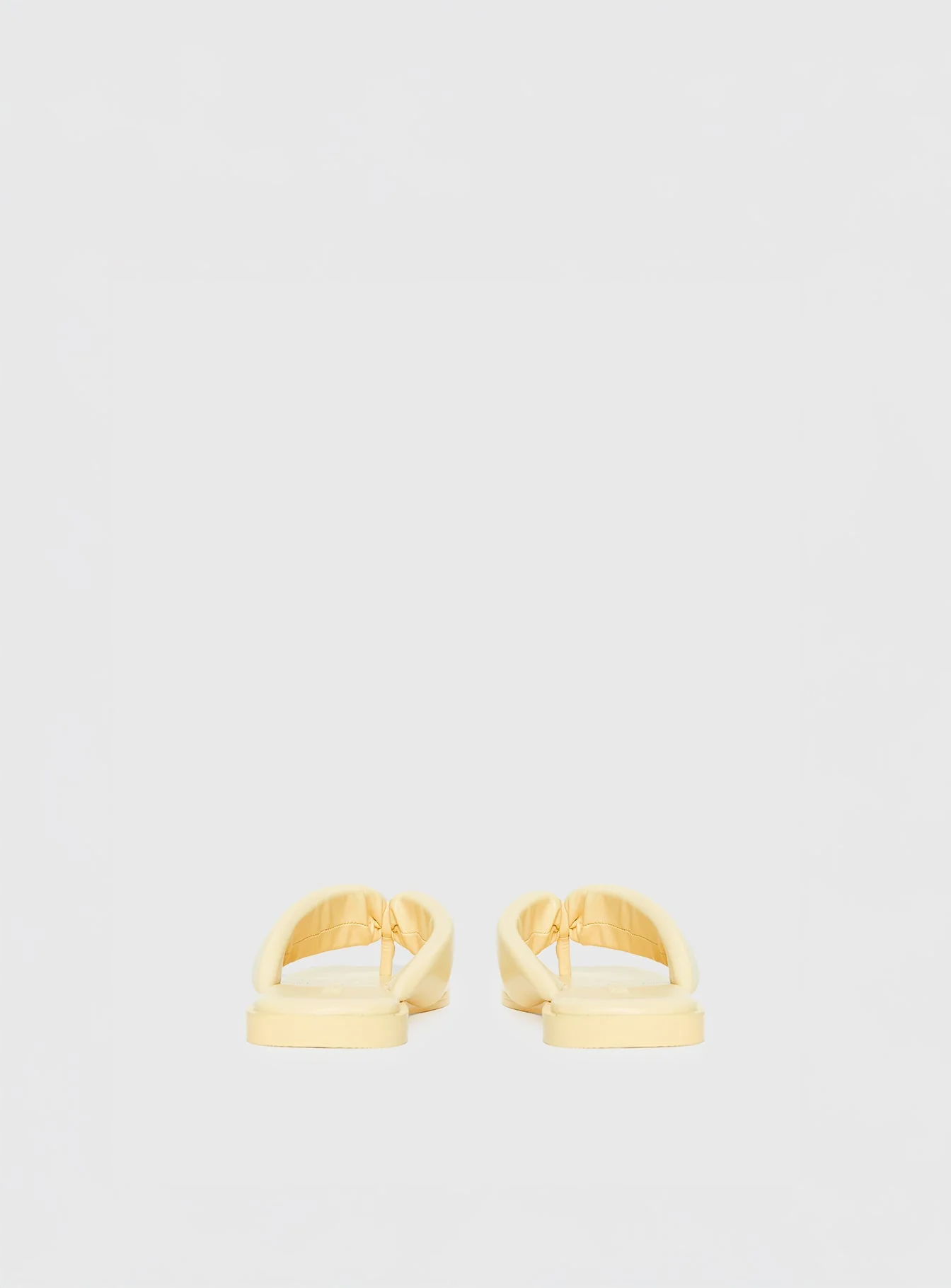 Rylin Puff Thong Sandals Butter - Image 4