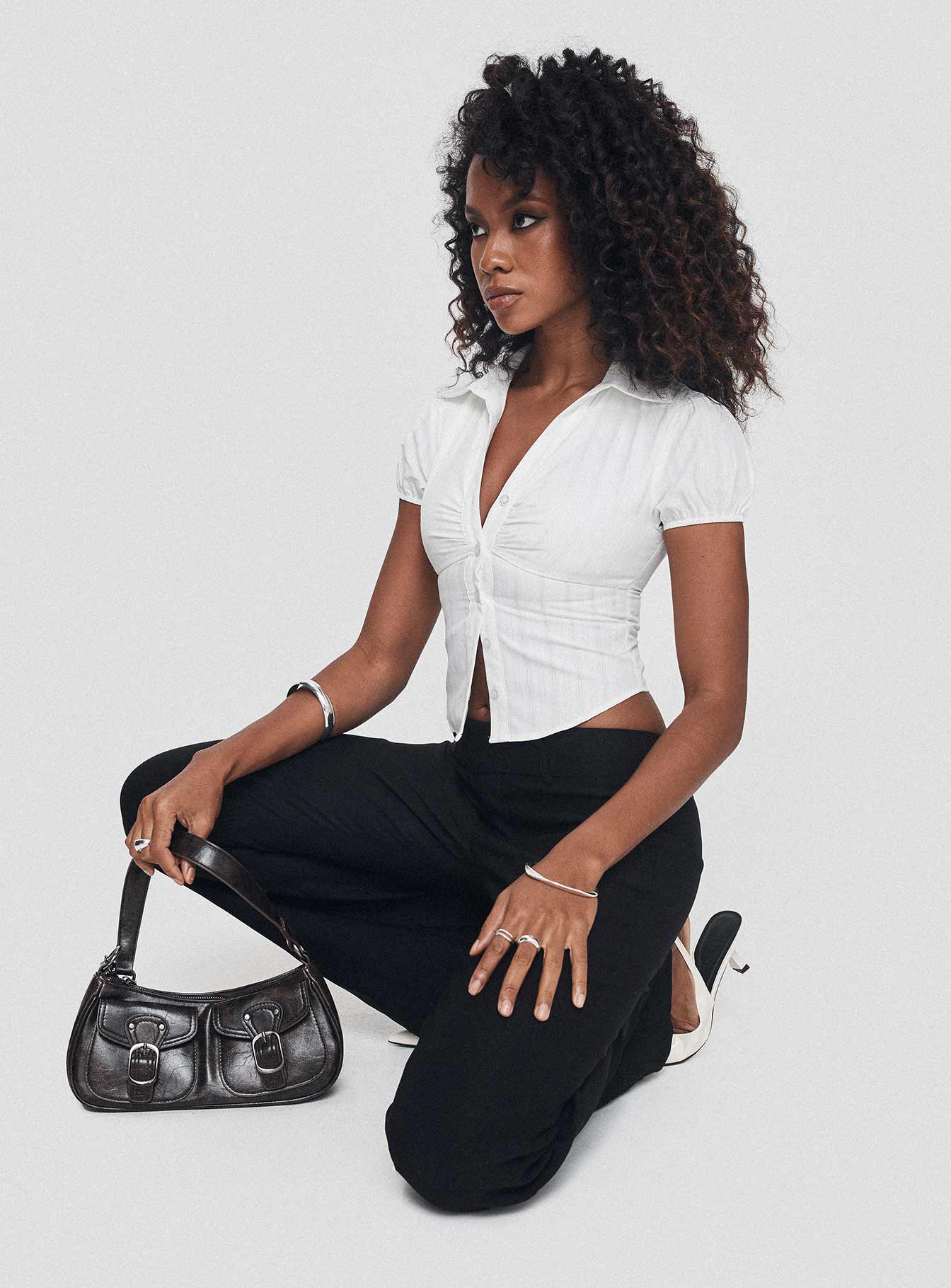 Sakshi Shirt White - Image 9