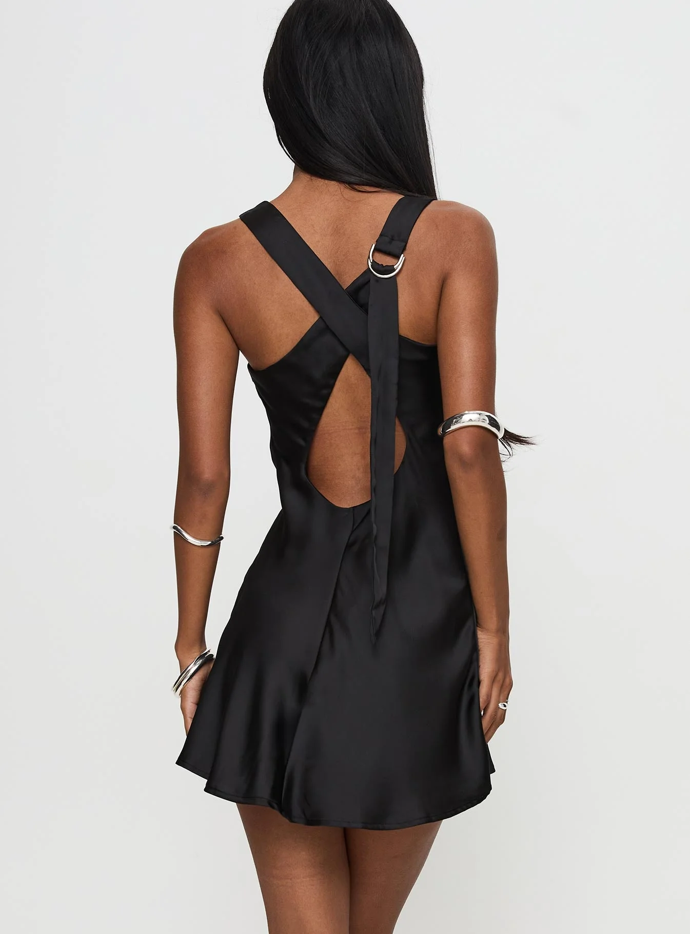 Sama Mini Dress Black - Image 5