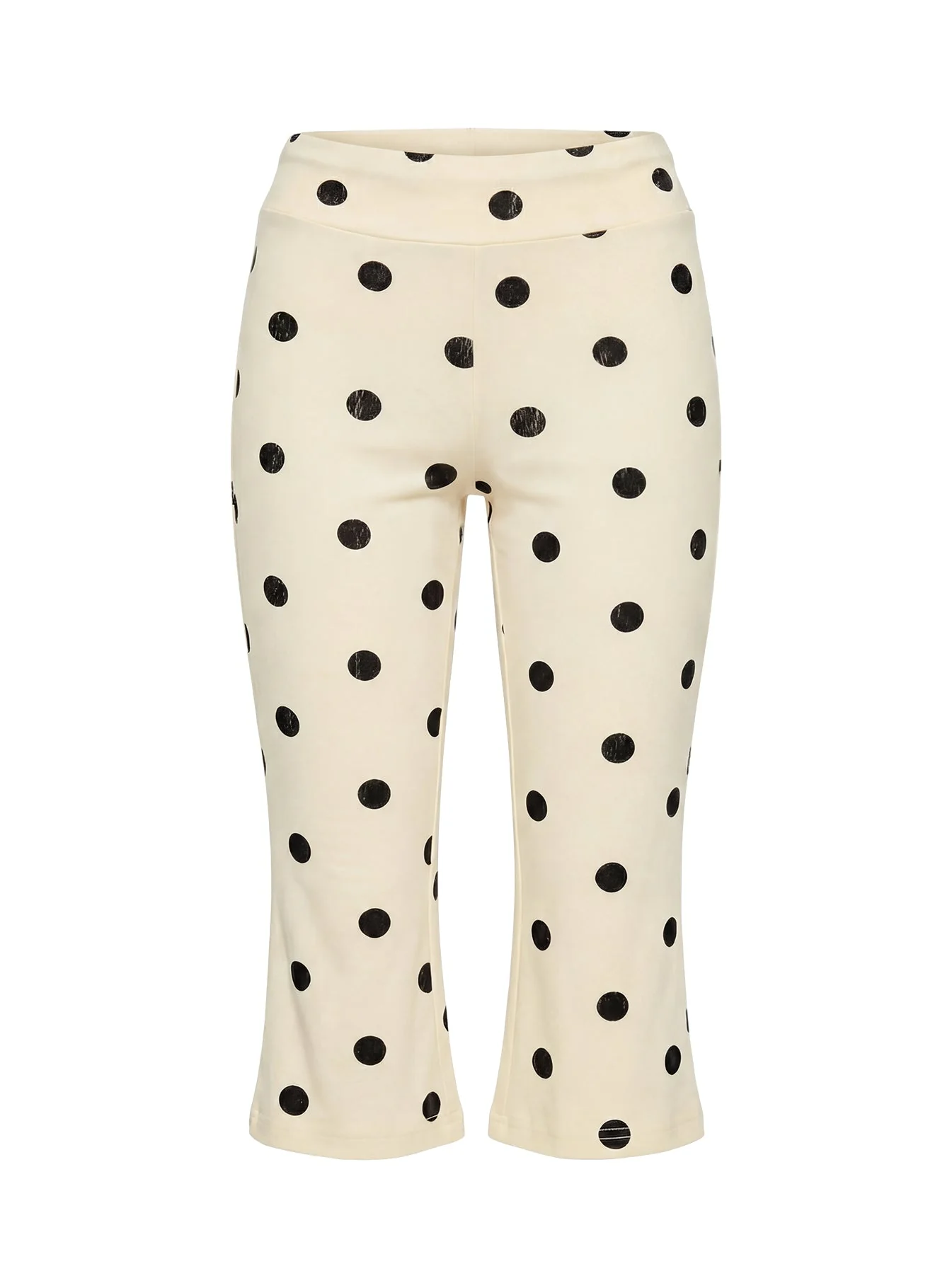 Samaira Capri Pant Cream Polka Dot - Image 11