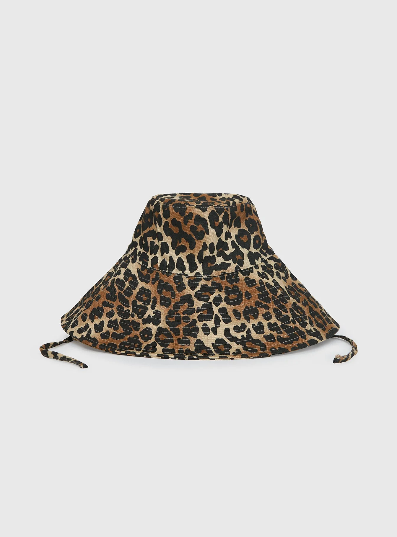 Samual Oversized Bucket Hat Leopard - Image 2
