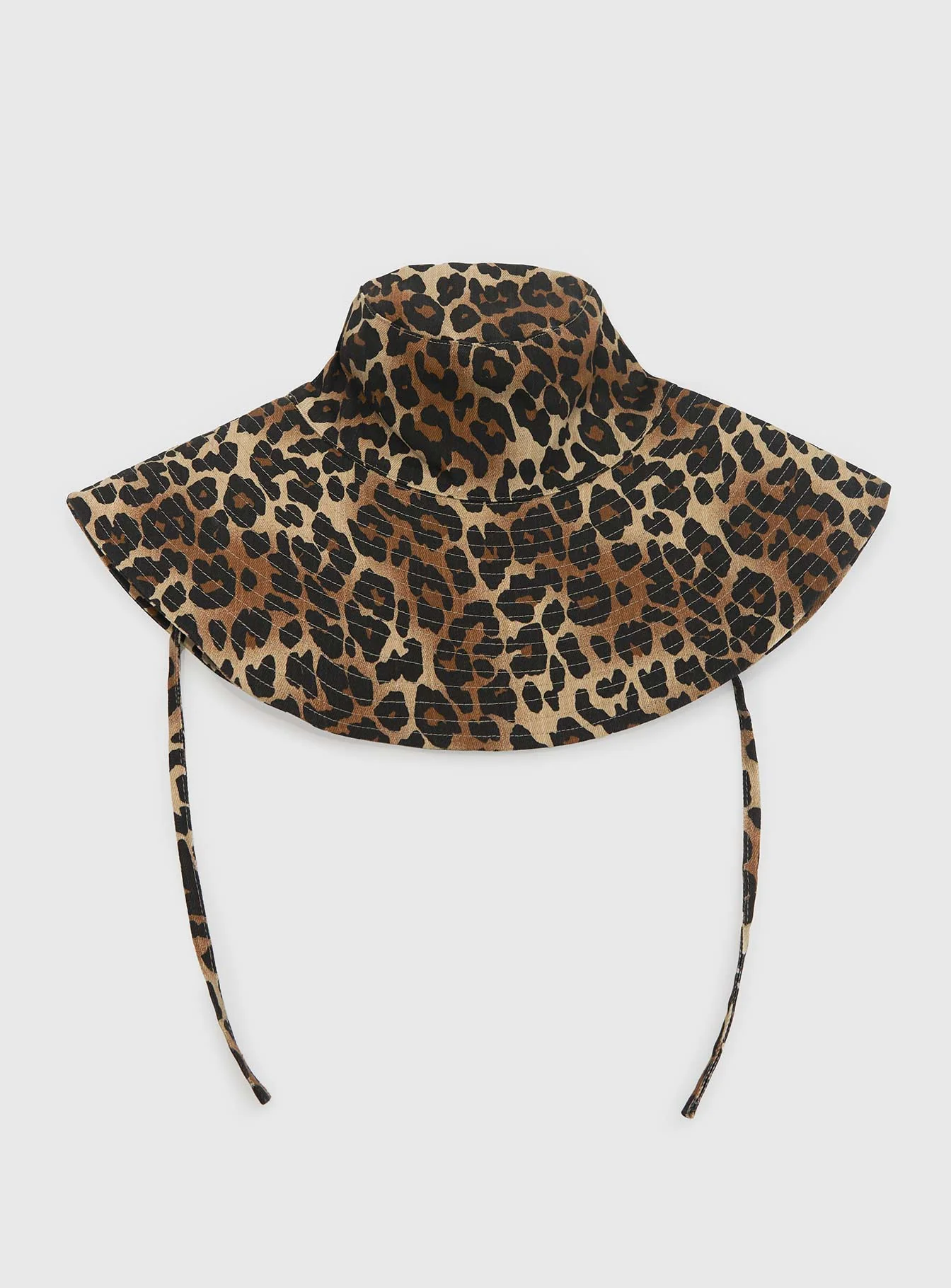 Samual Oversized Bucket Hat Leopard - Image 4