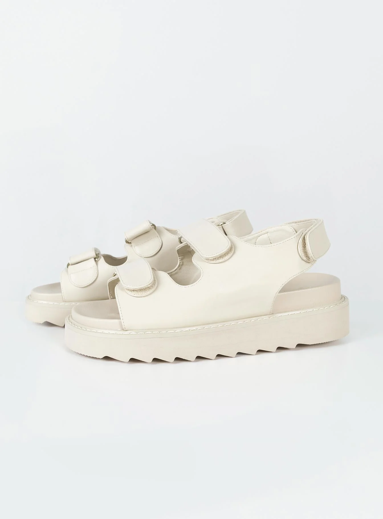 Santali Sandals Beige - Image 3