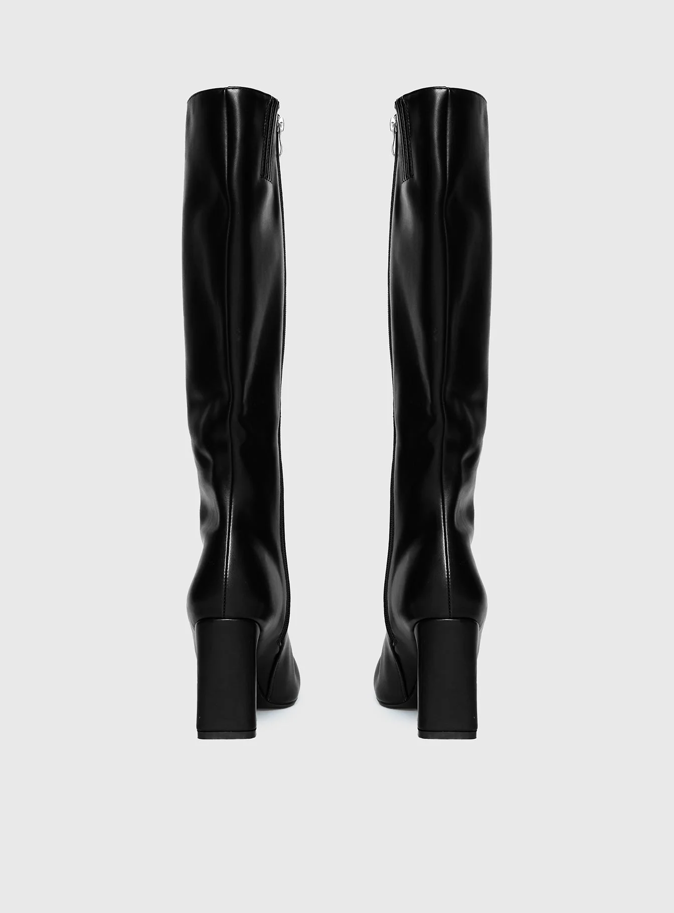 Sawyer Knee High Boots Black - Image 4