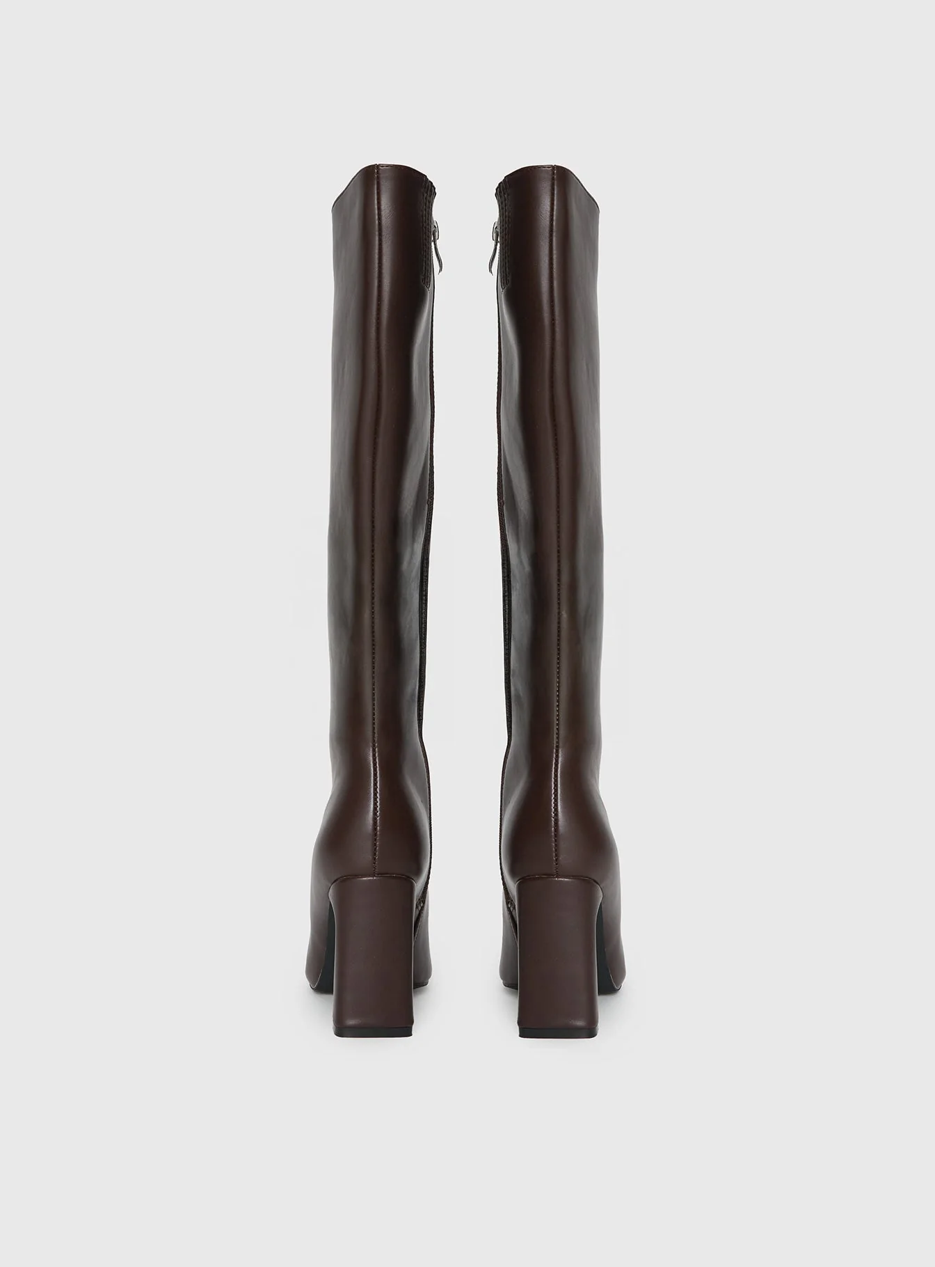 Sawyer Knee High Boots Brown - Image 4