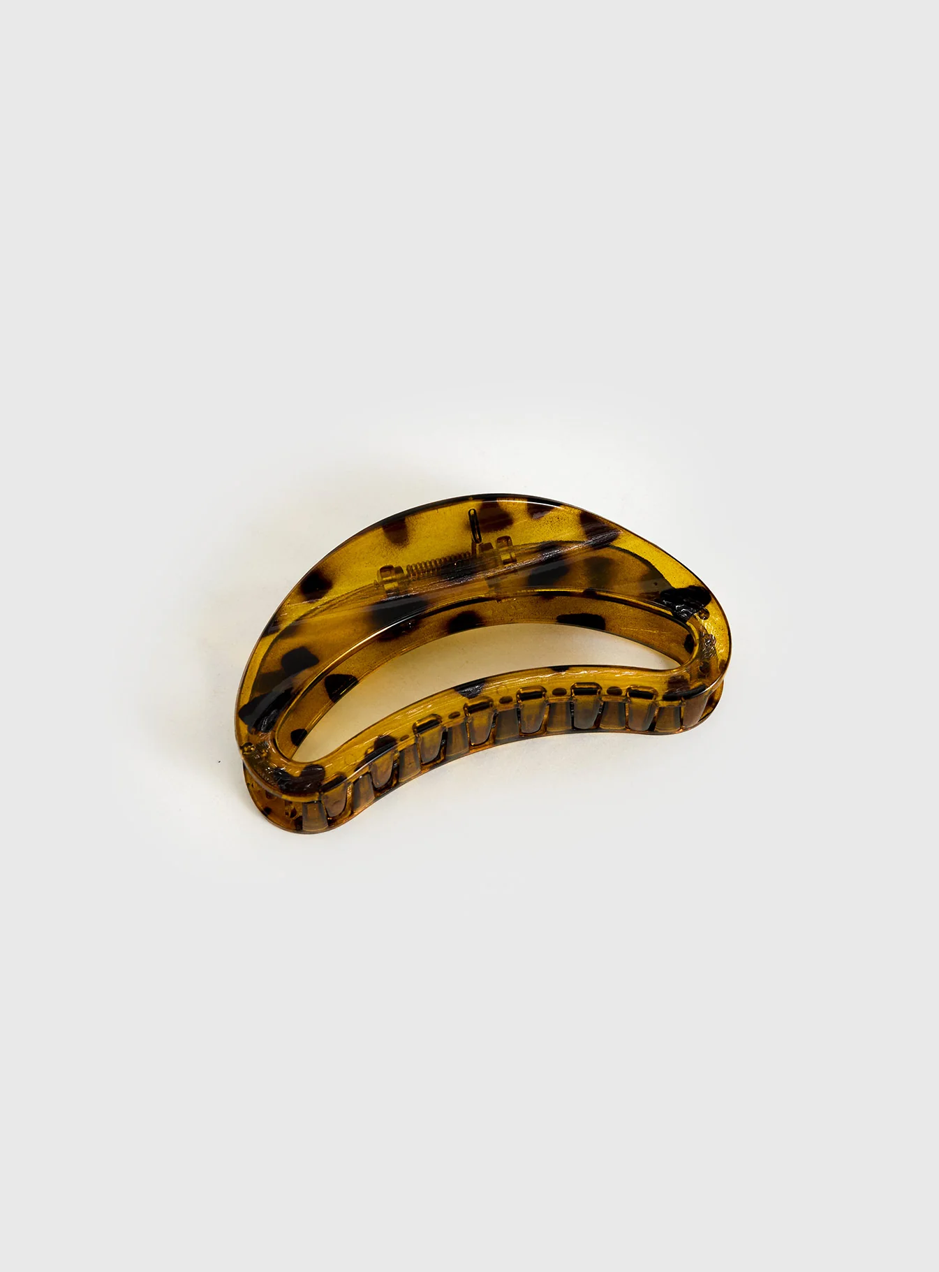 Say My Name Hair Clip Yellow Tort - Image 2