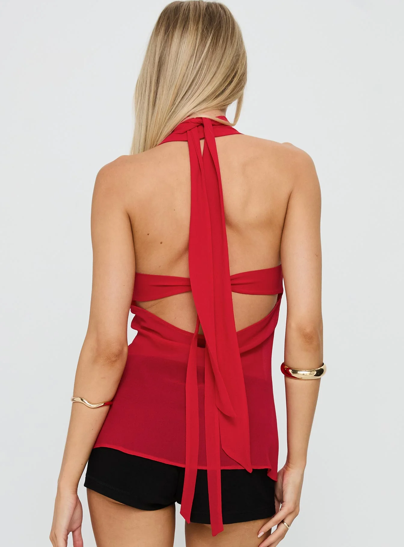 Scarface Tie Top Red - Image 5